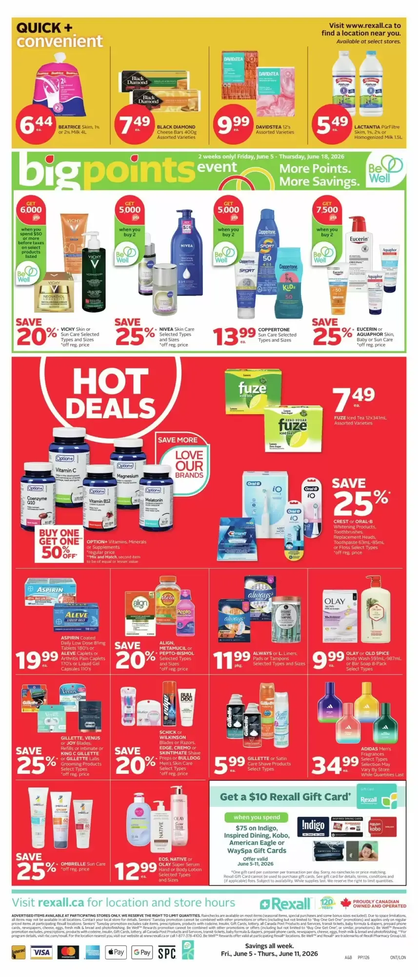 Rexall flyer week 23 from June 5 to June 11 2026 - flyer page 2