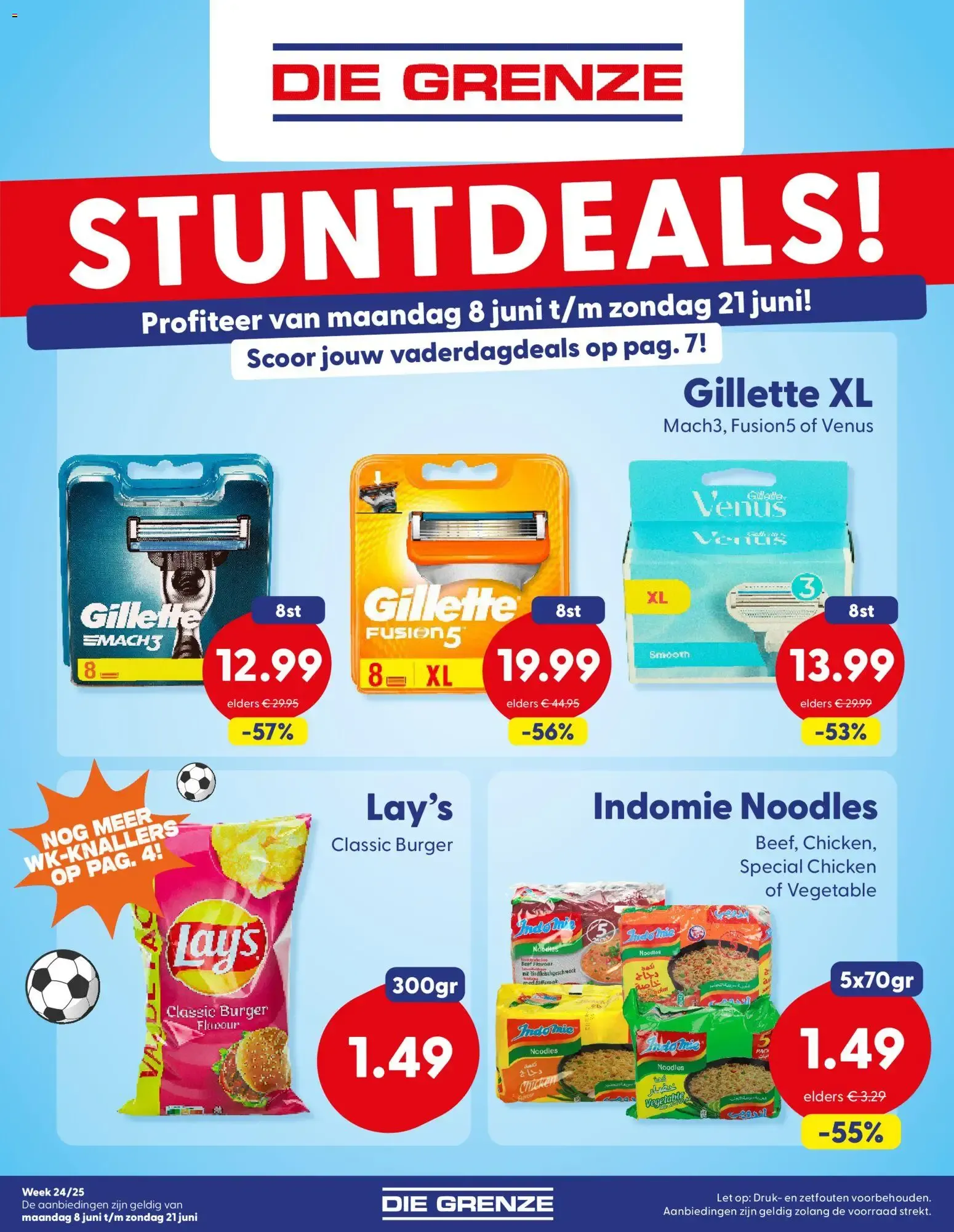 Die Grenze Stuntdeals! van 8 juni tot 21 juni 2026 - Folder pagina 1