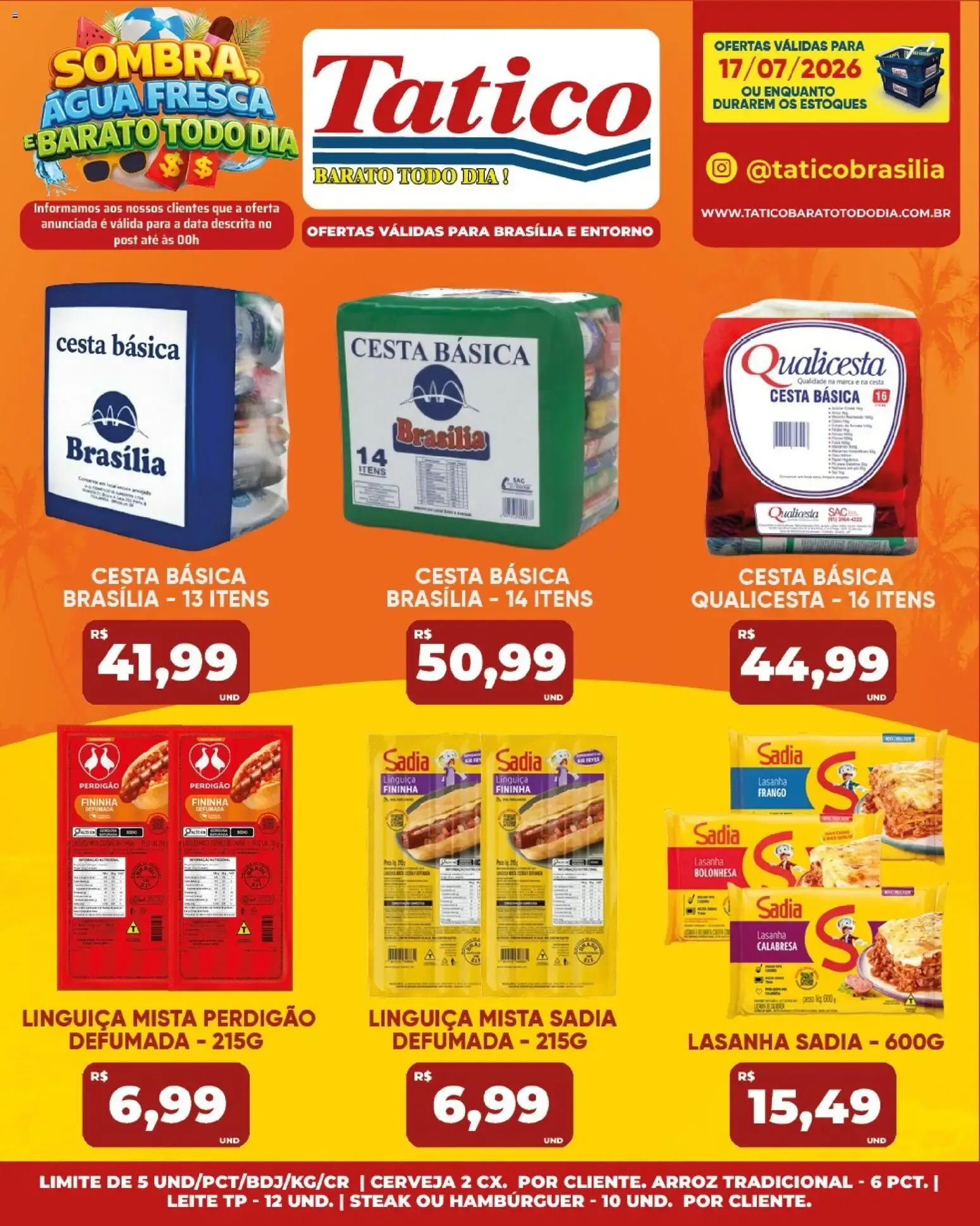 Encarte de Tatico ofertas do Dia de 17/07/2026 | Promoções Online 17 de julho até 17 de julho 2026 - Pagina 16