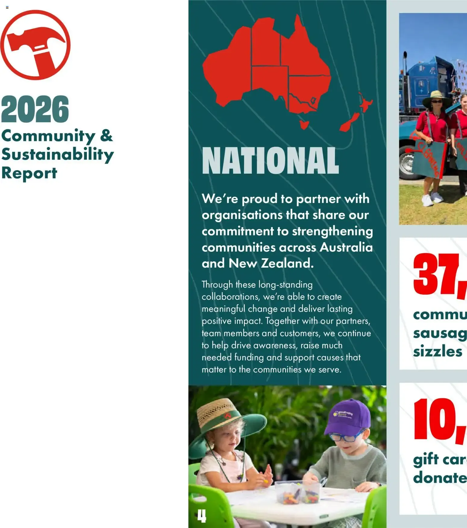 BUNNINGS Australia & New Zealand 2026 Community & Sustainability Report - Catalogue valid from 28 August to 31 October 2026 - page 7