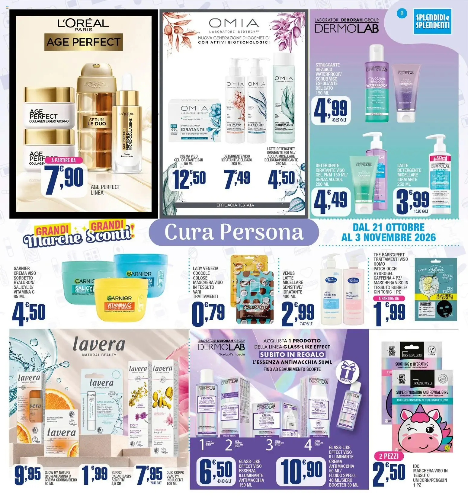 Splendidi e Splendenti volantino dal 21/10/2026 - online Offerte da 21 ottobre a 3 novembre di 2026 - Pagina del volantino 6