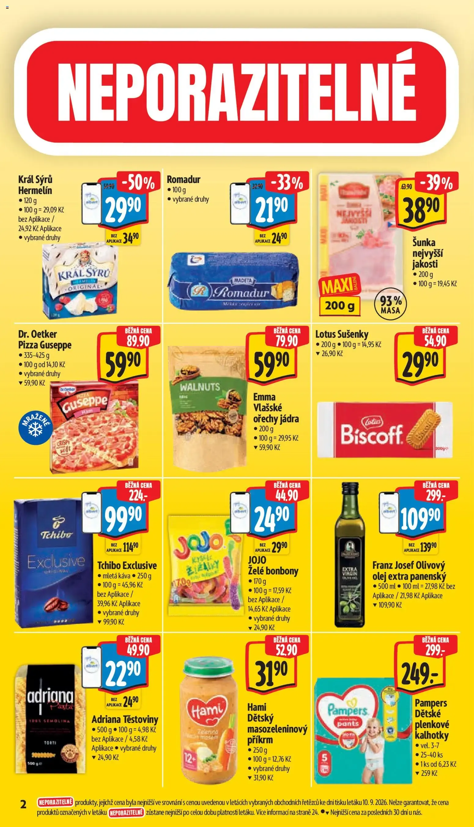 Albert leták - Supermarket - Šumperk od 16.09.2026 - Akční leták - 16. září 22. září 2026 - Page 6