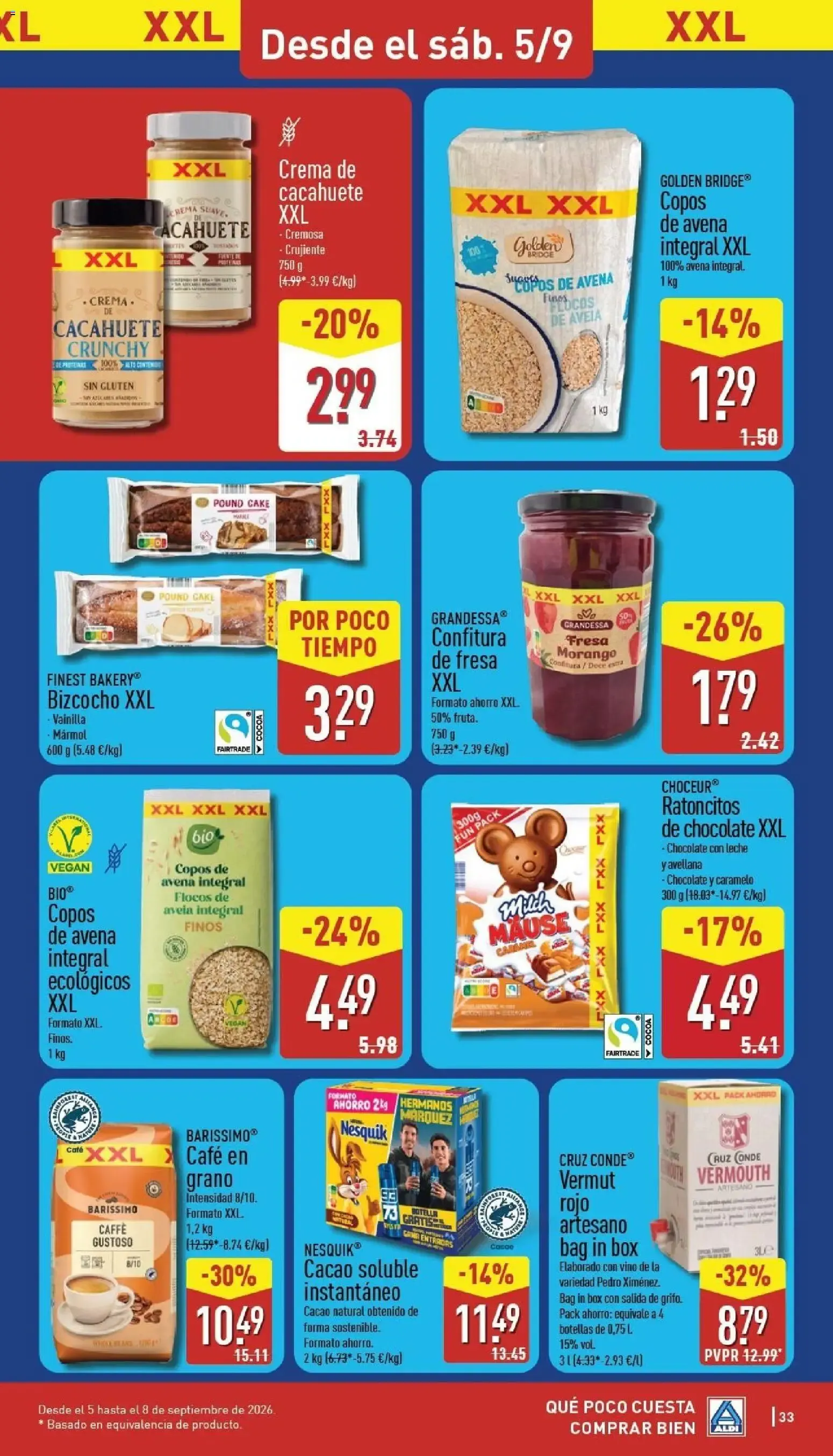 Catálogo de Aldi folleto | Catálogo 31 de agosto al 6 de septiembre 2026 - Página 32