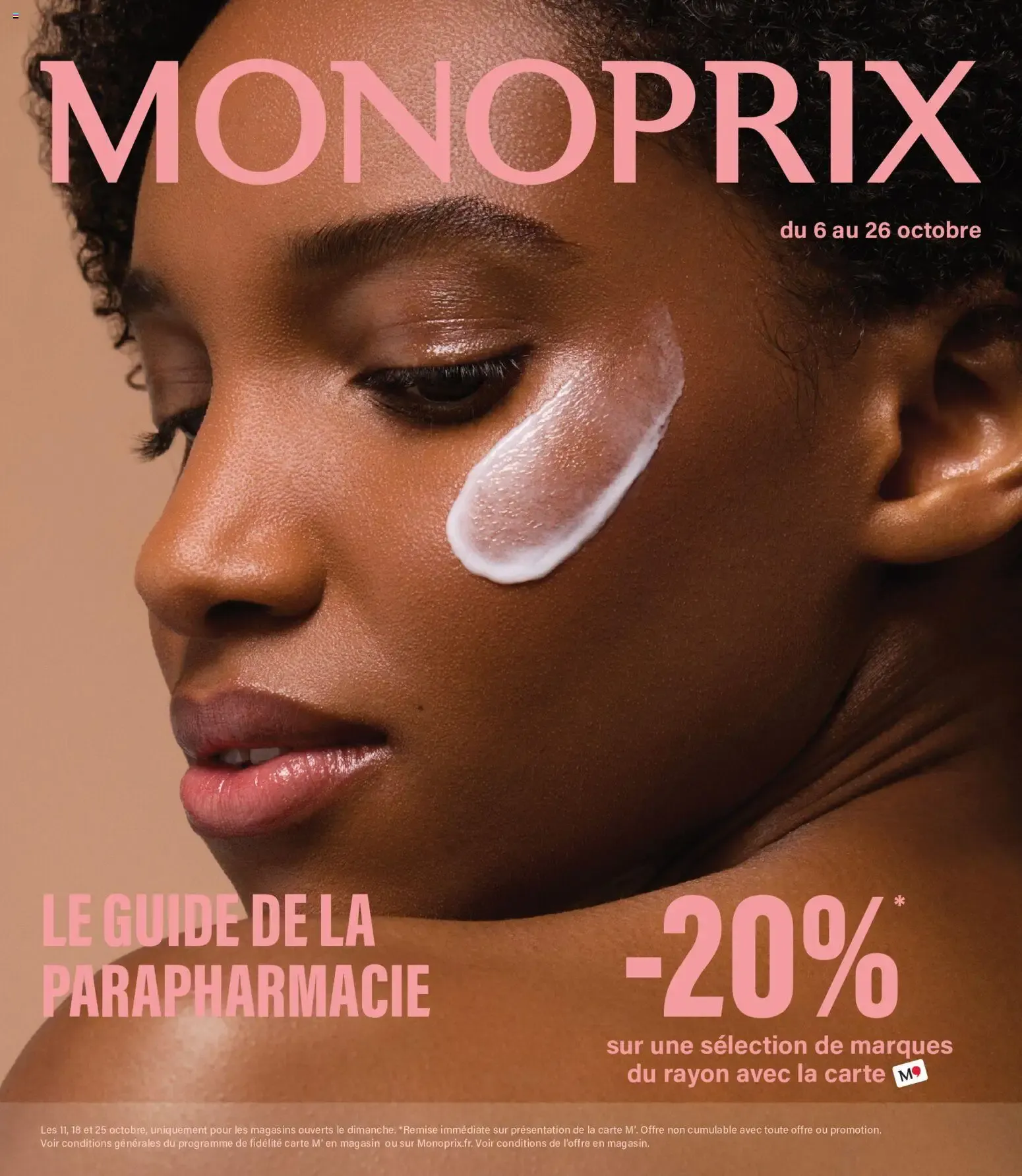 Monoprix - Le Guide de la Parapharmacie du 6 octobre au 26 octobre 2026 - Catalogue page 1