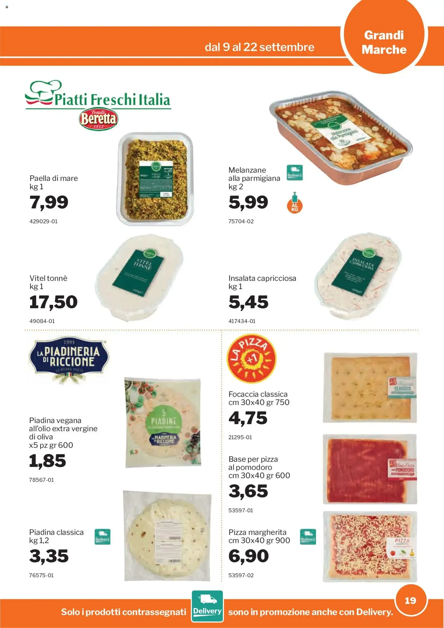 Promozioni GrosMarket da 9 settembre a 22 settembre di 2026 - Pagina del volantino 19