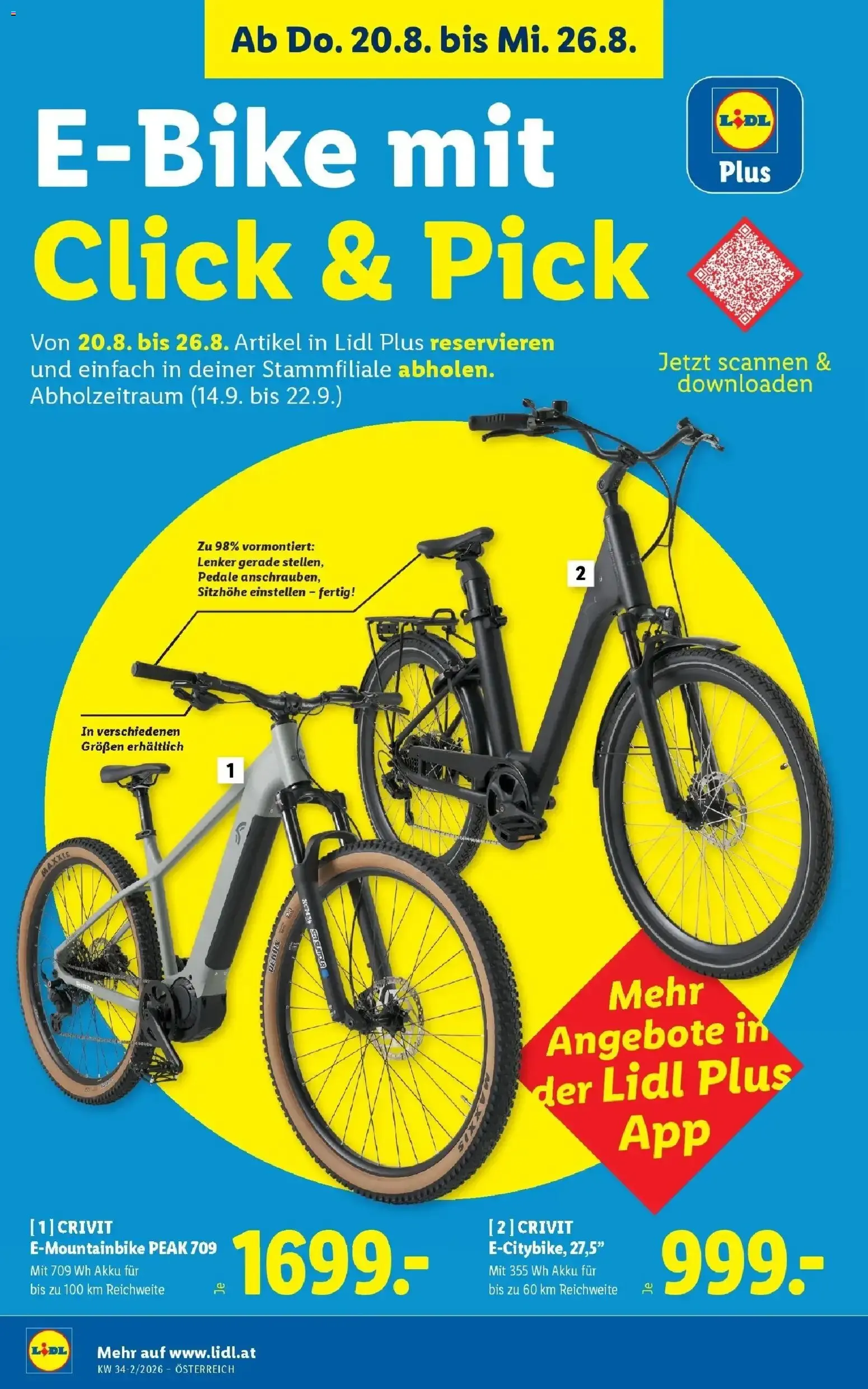 Lidl Plus - Österreichs günstigste Preise von 20. August bis 22. August 2026 - Flugblätt seite  22
