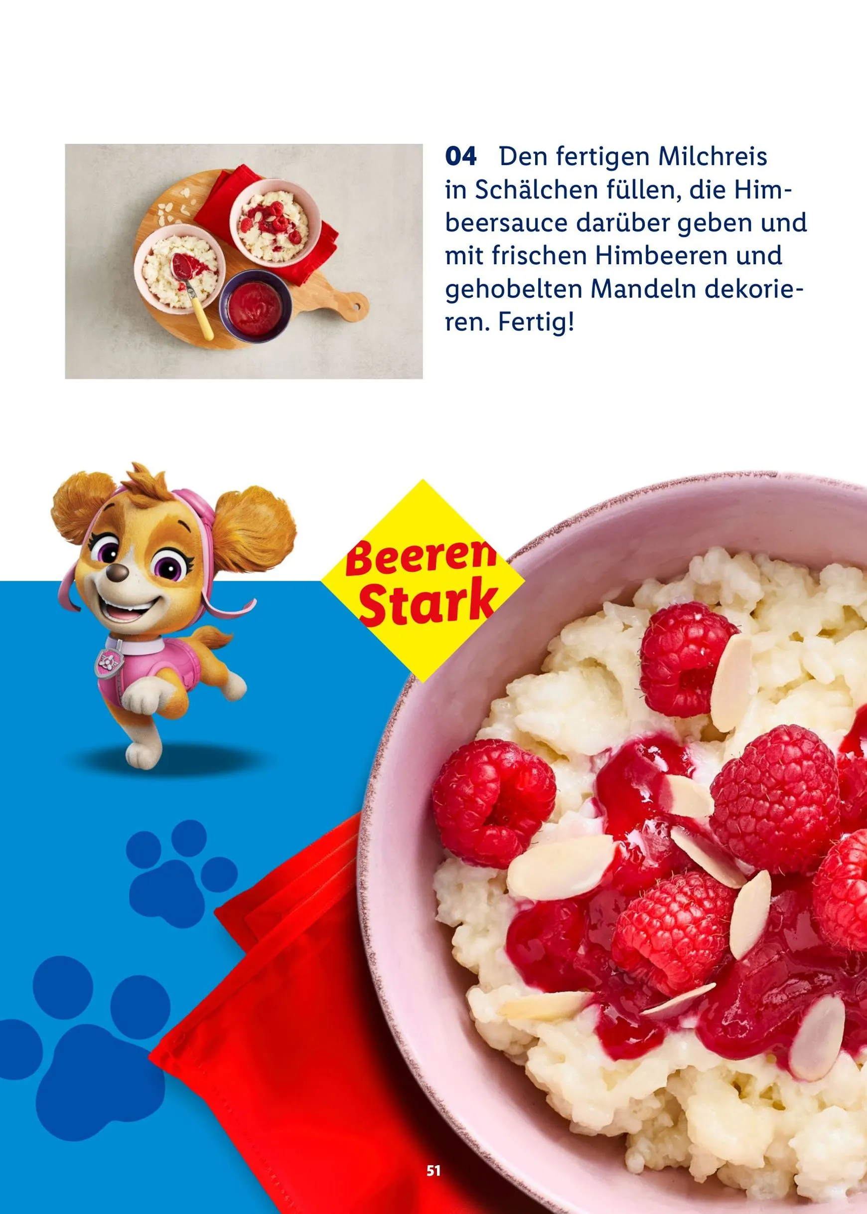 PAW Patrol Rezeptheft von 20. Juli bis 23. August 2026 - Prospekt seite 51