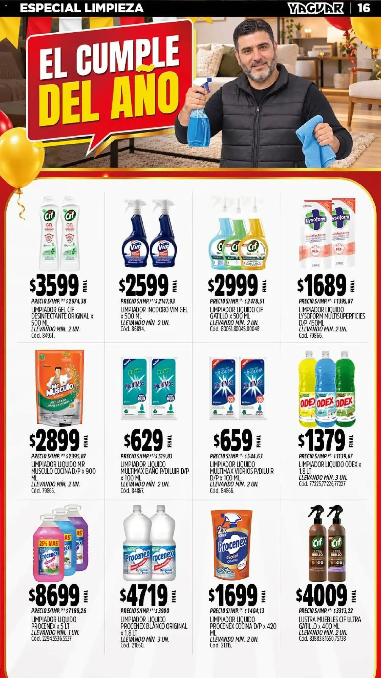 Ofertas de Yaguar - Oferta Semanal Mendoza del 05/10/2026 - 10/10/2026 5 de octubre al 10 de octubre 2026 - Página 13 del catálogo