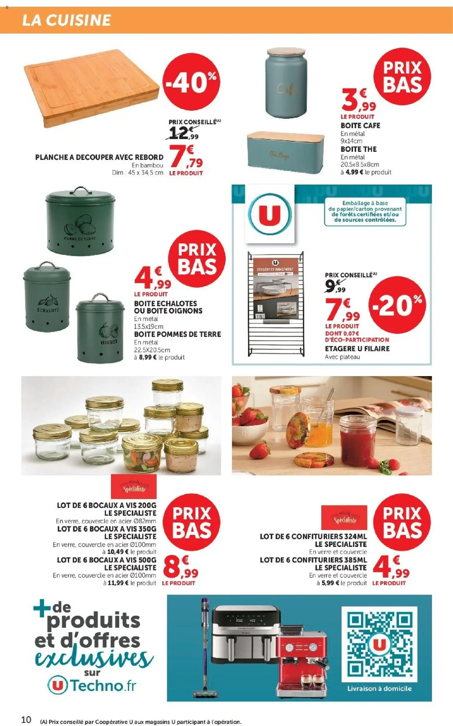 Super U - La Maison à prix bas à partir du 06/10/2026 - promo en ligne du 6 octobre au 18 octobre 2026 - Catalogue page 10