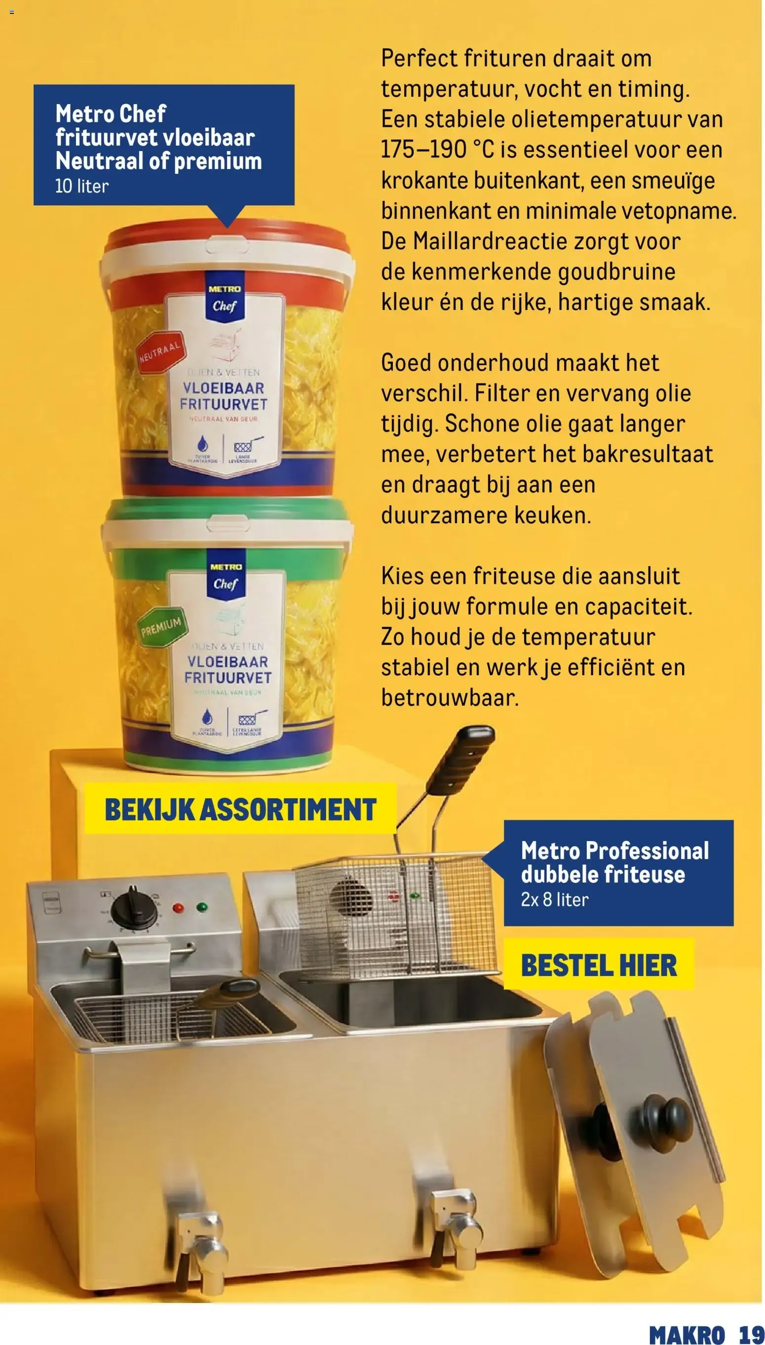 MAKRO HORECA MAGAZINE - FAST FOOD SERVICE van 15 juli tot 31 december 2026 - Folder pagina 19