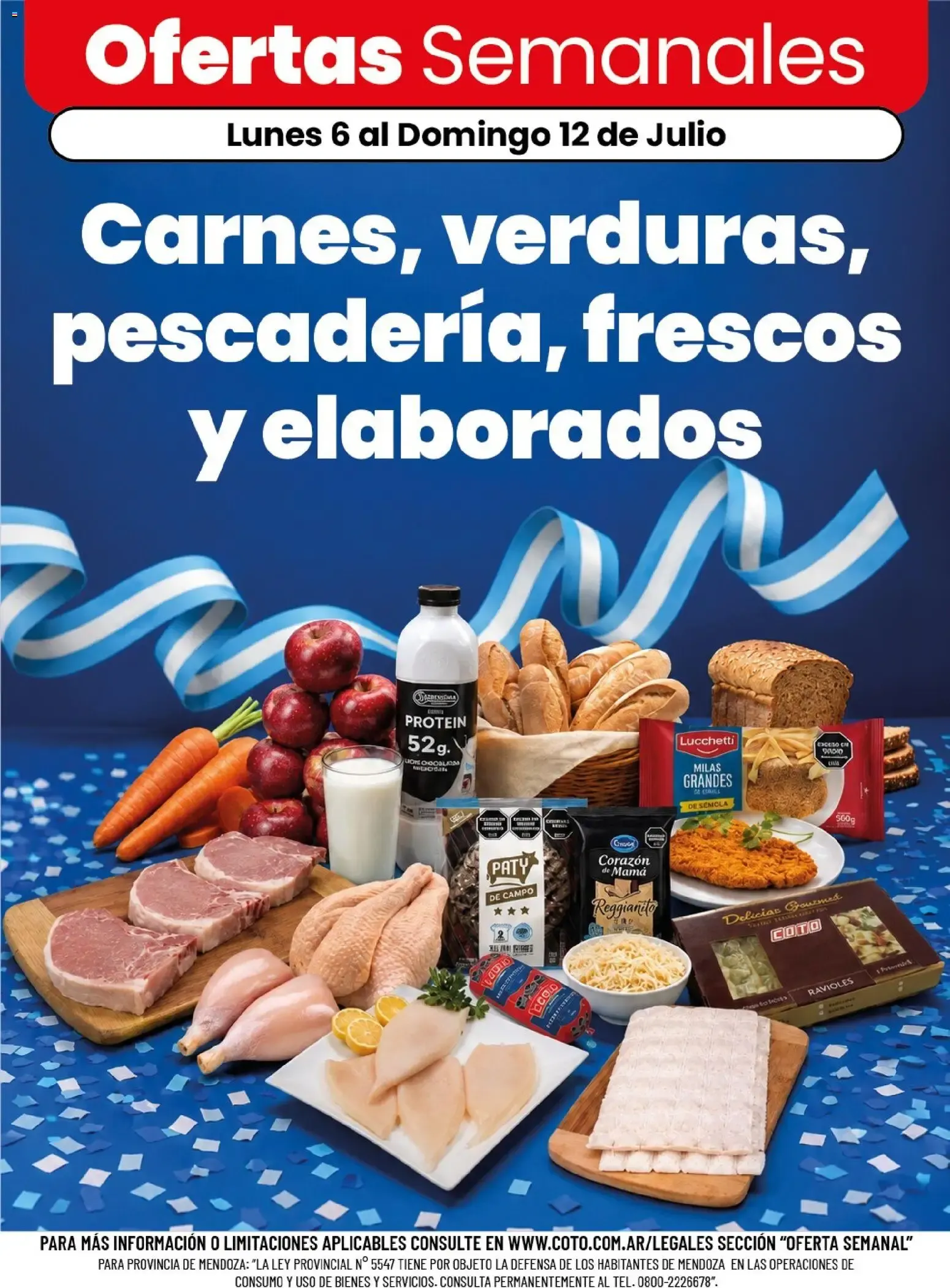 Ofertas de Ofertas Semanales: Carnes, verduras, pescadería, frescos y elaborados 6 de julio al 12 de julio 2026 - Página 1 del catálogo