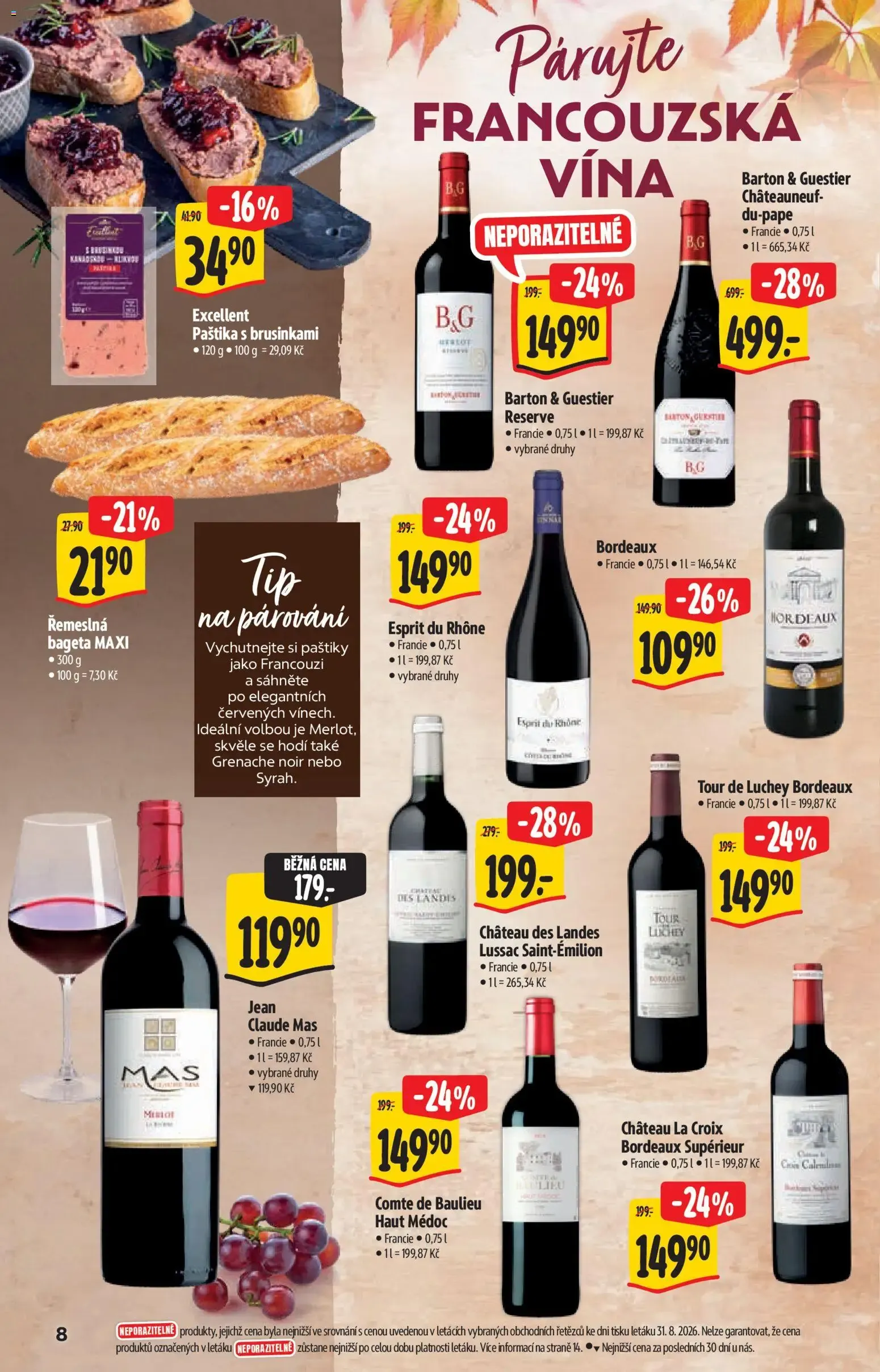 Albert katalog - Hypermarket - Víno od 09.09.2026 - Akční leták - 9. září 22. září 2026 - Page 8