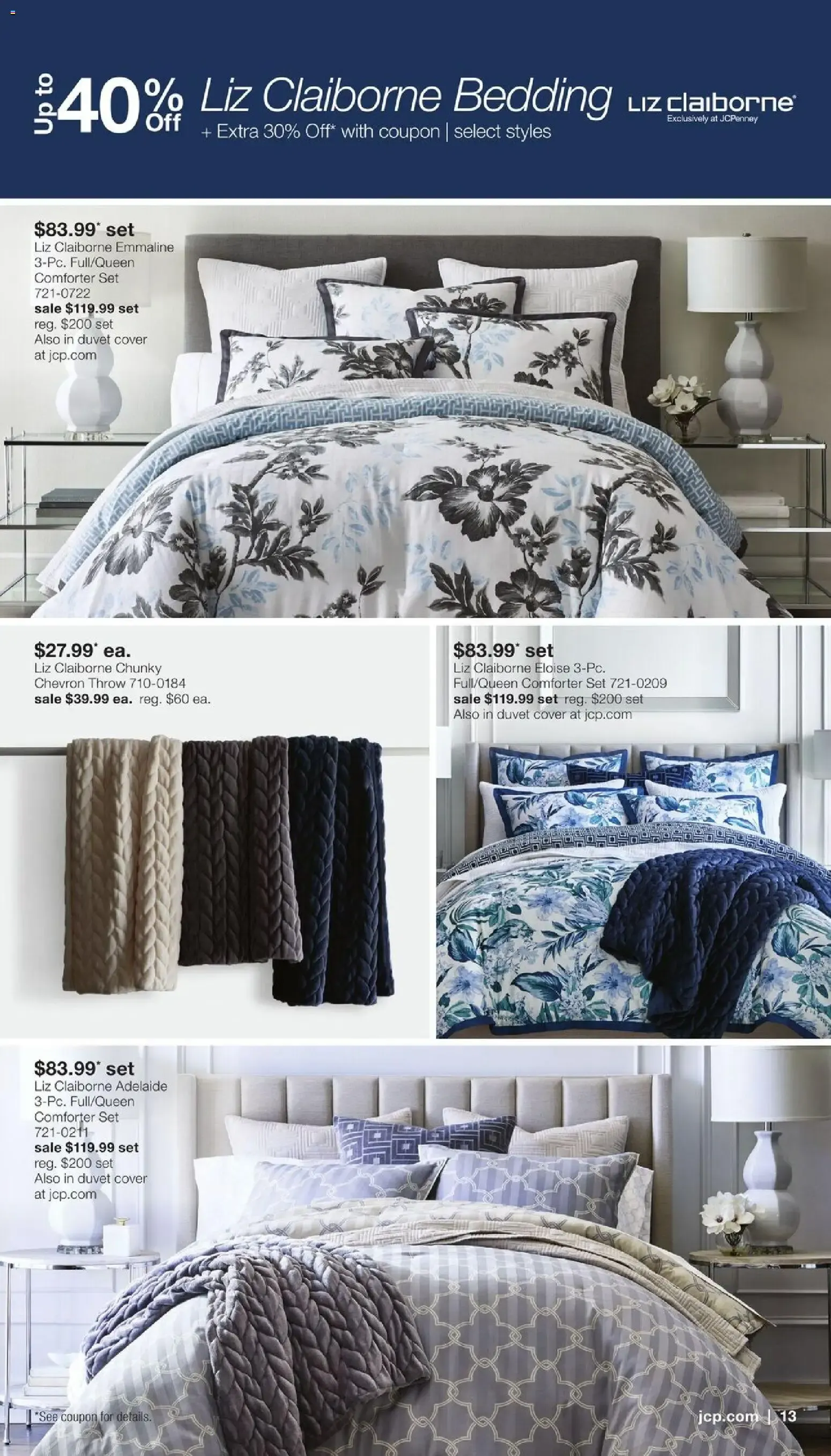 Weekly promotion JCPenney Labor Day Home Sale spanning from August 17 to September 13 2026 - Page 12 for Catalogue 365