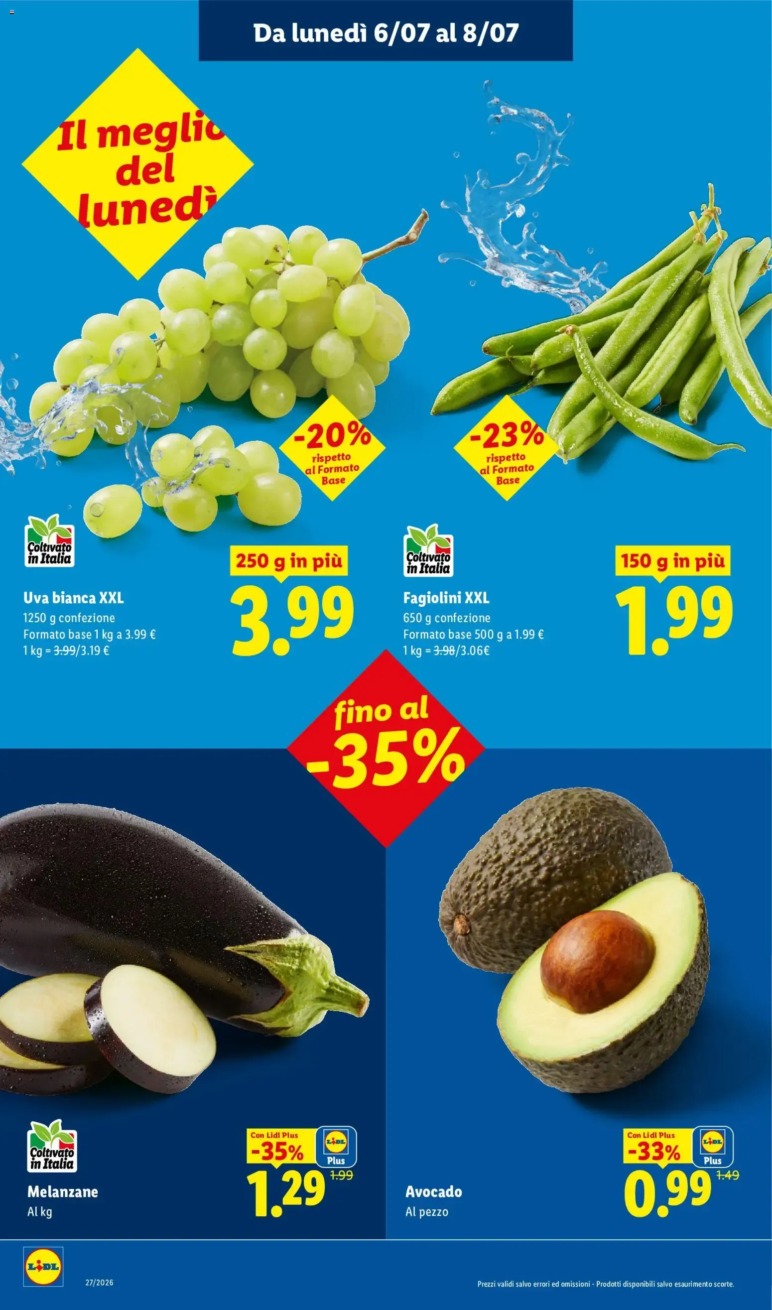 LIDL: Fresca e conveniente? Vale davvero. da 2 luglio a 8 luglio di 2026 - Pagina del volantino 6
