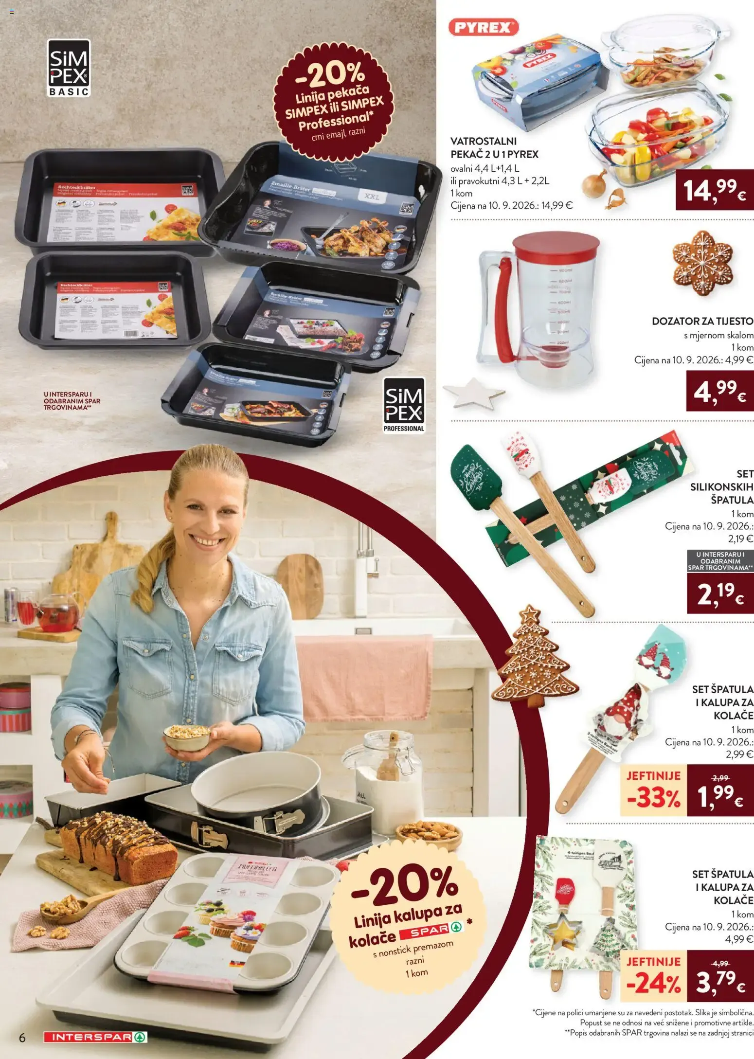 Katalog Interspar Vrijeme Je Za Kolače novi od 07.10.2026 na listanje > letak digitalni od 7. listopada do 15. prosinca 2026. - Pregled Stranica 8