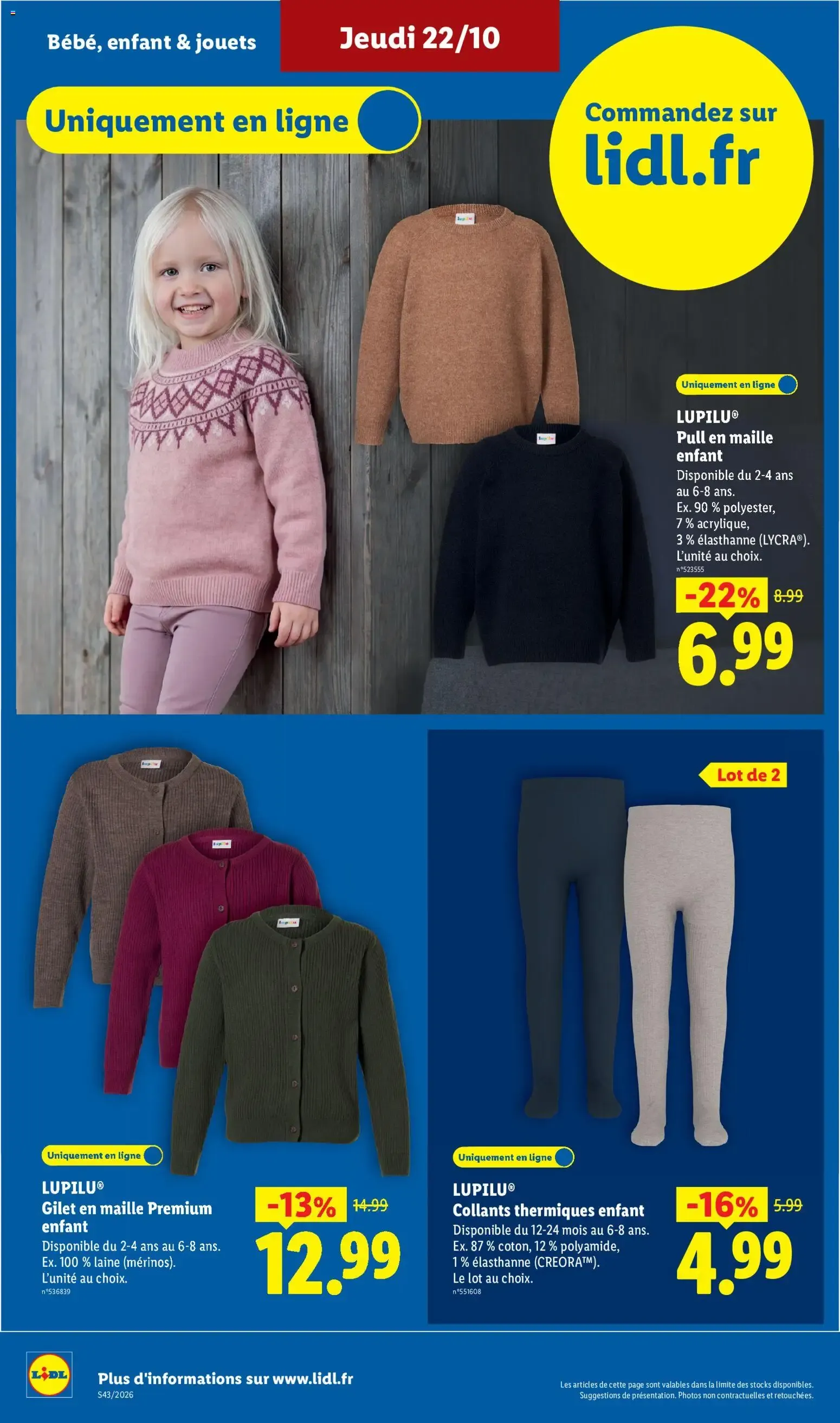 Catalogue LIDL du 19/10/2026 | Promo prospectus en ligne du 19 octobre au 22 octobre 2026 - Catalogue page 12