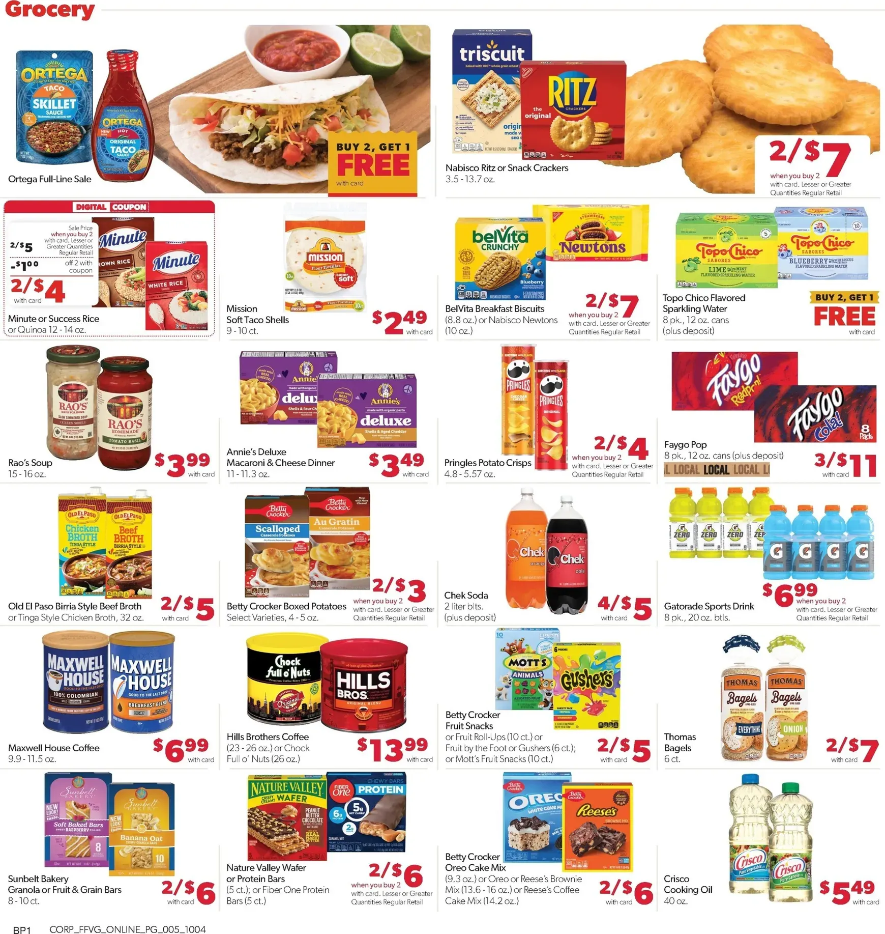 Weekly ad Current Family Fare leaflet valid from Sunday 10/04/2026 to Saturday 10/10/2026 from October 4 to October 10 2026 - Page 10