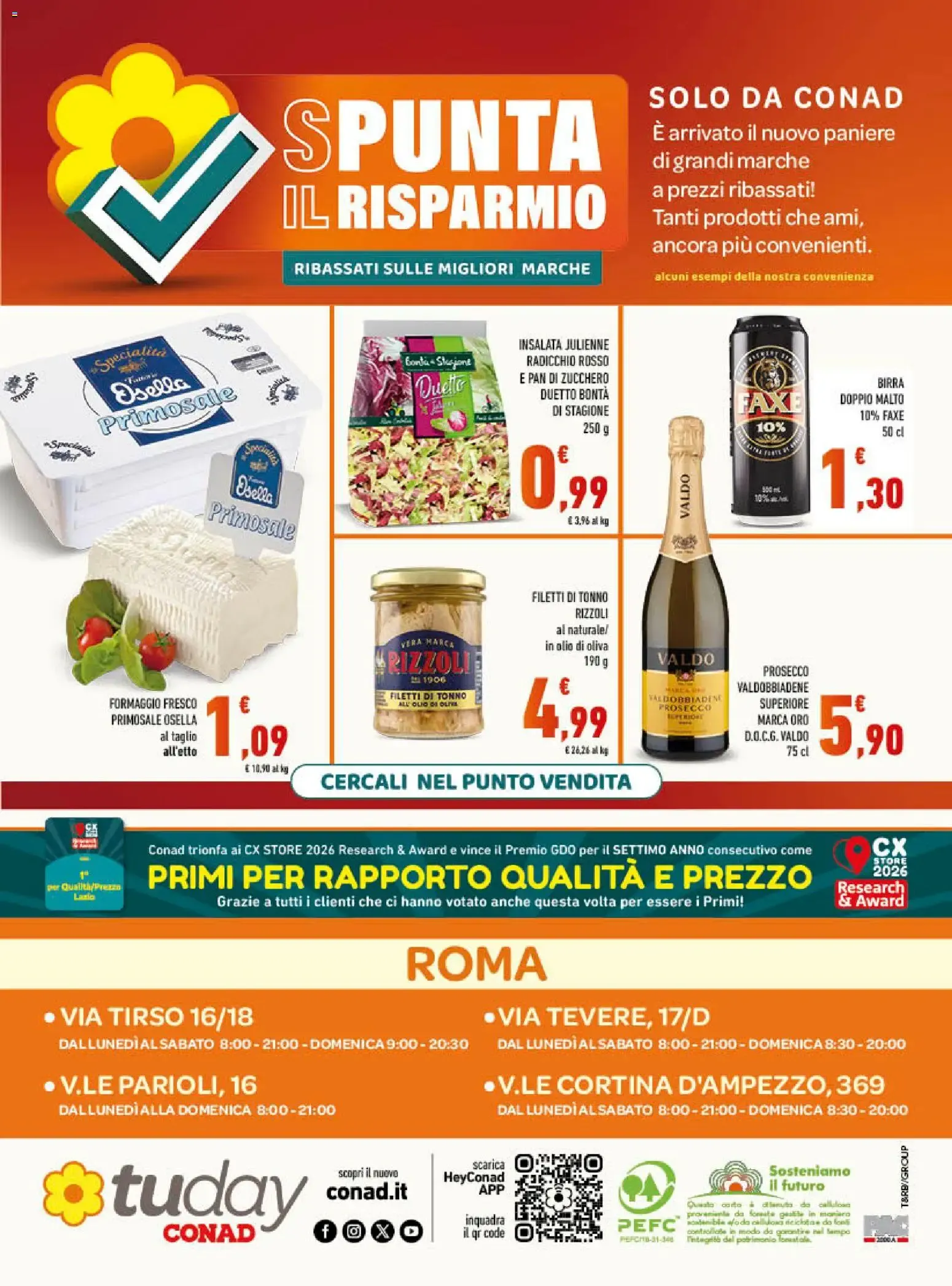 Gli Speciali Conad: Fresco e di Stagione da 15 luglio a 28 luglio di 2026 - Pagina del volantino 16