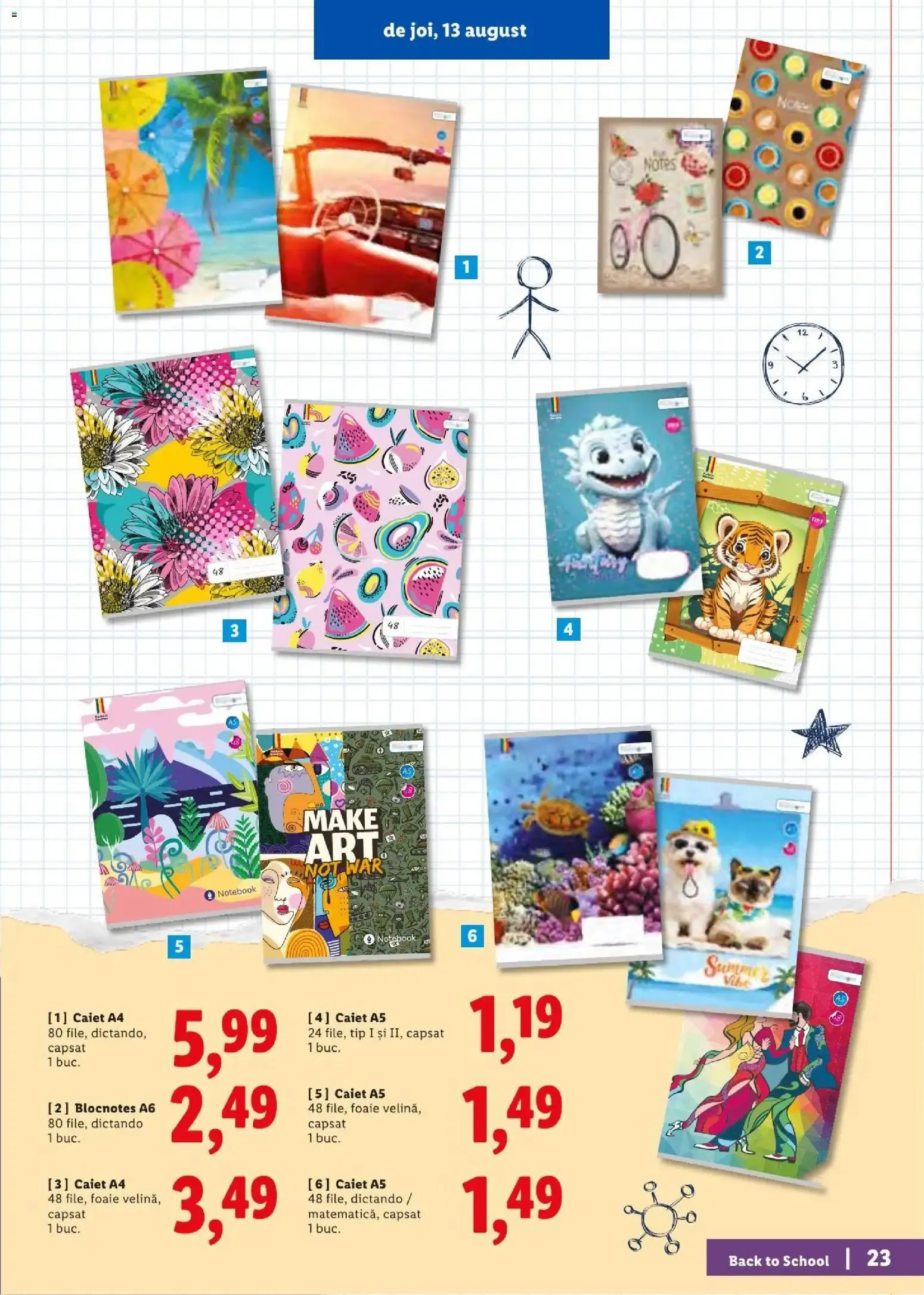 Catalog Catalog LIDL 10.08.2026 - Oferta și Revista online de la 10 august până la 30 august 2026 - Revista Pagina 23