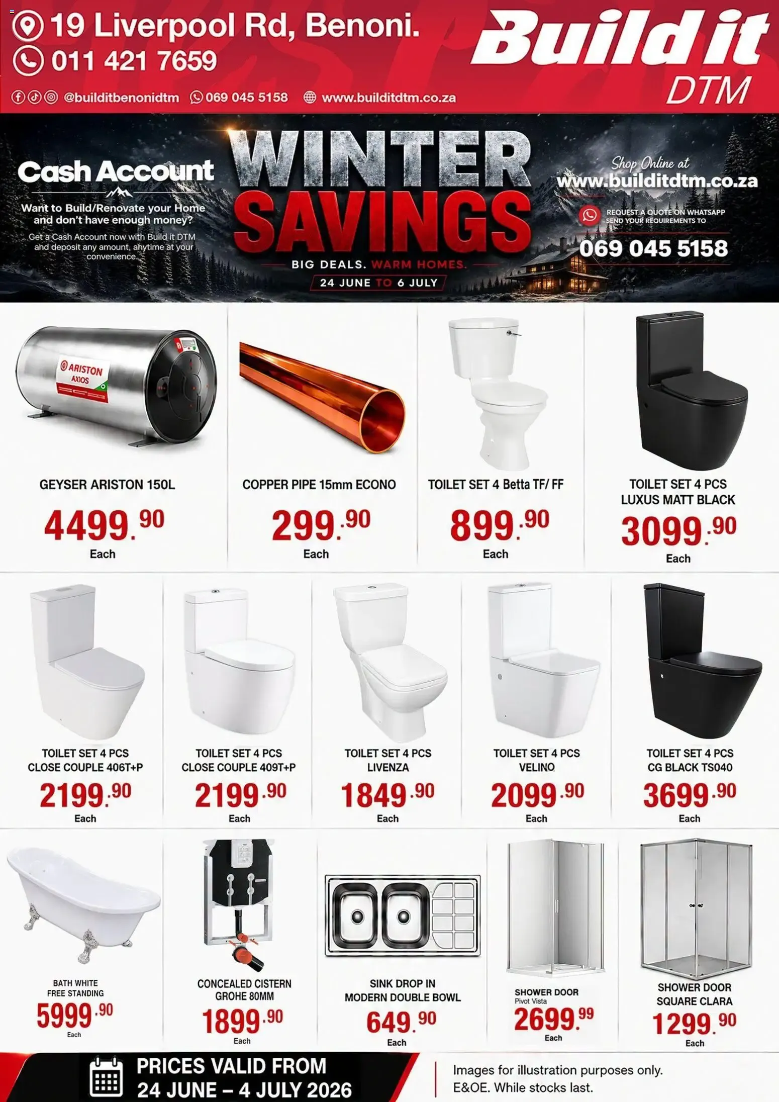 Build It DTM - Winter Savings from 24 June to 4 July 2026 - Catalogue Page 5