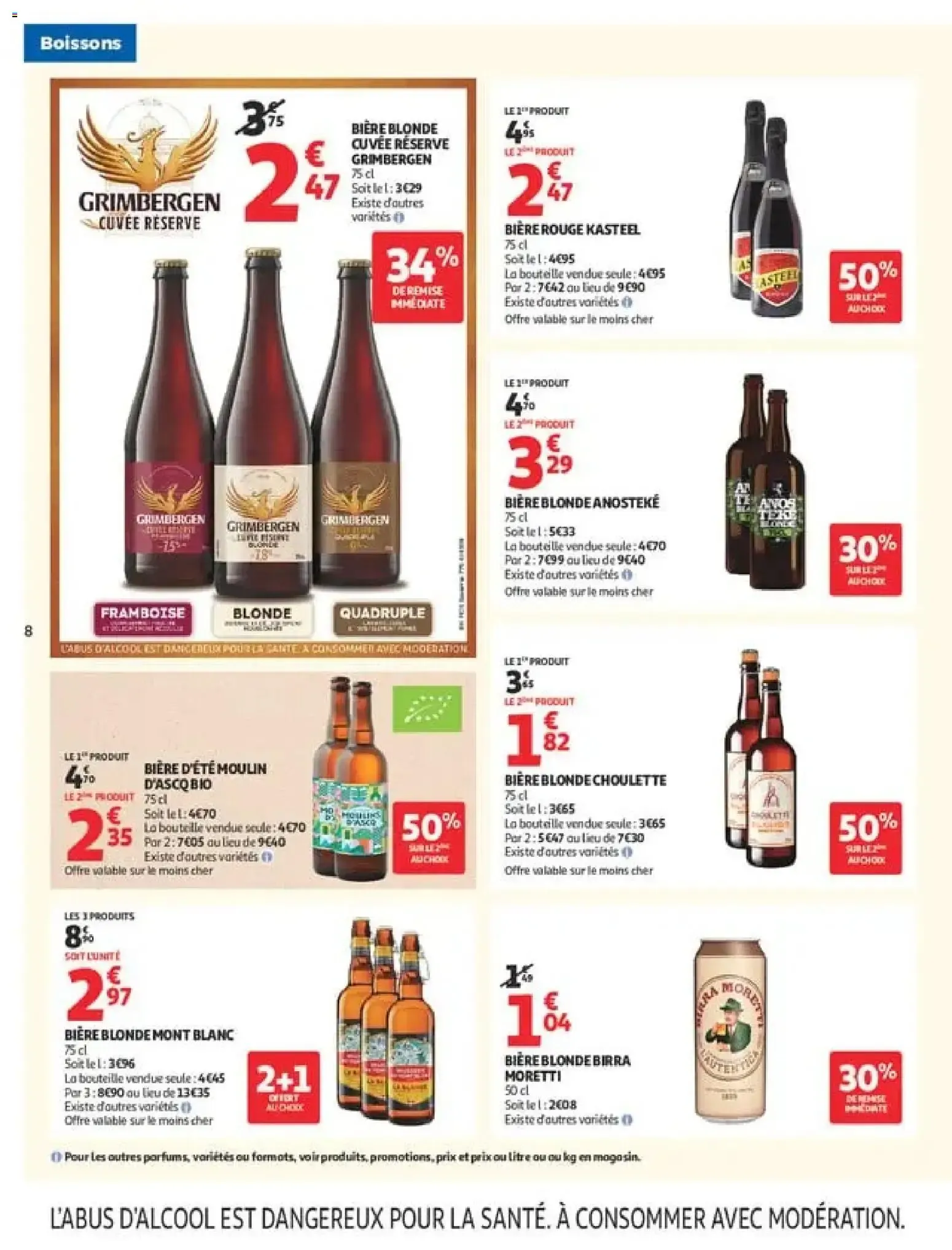 Auchan: Offres du moment du 28 juillet au 9 août 2026 - Catalogue page 8