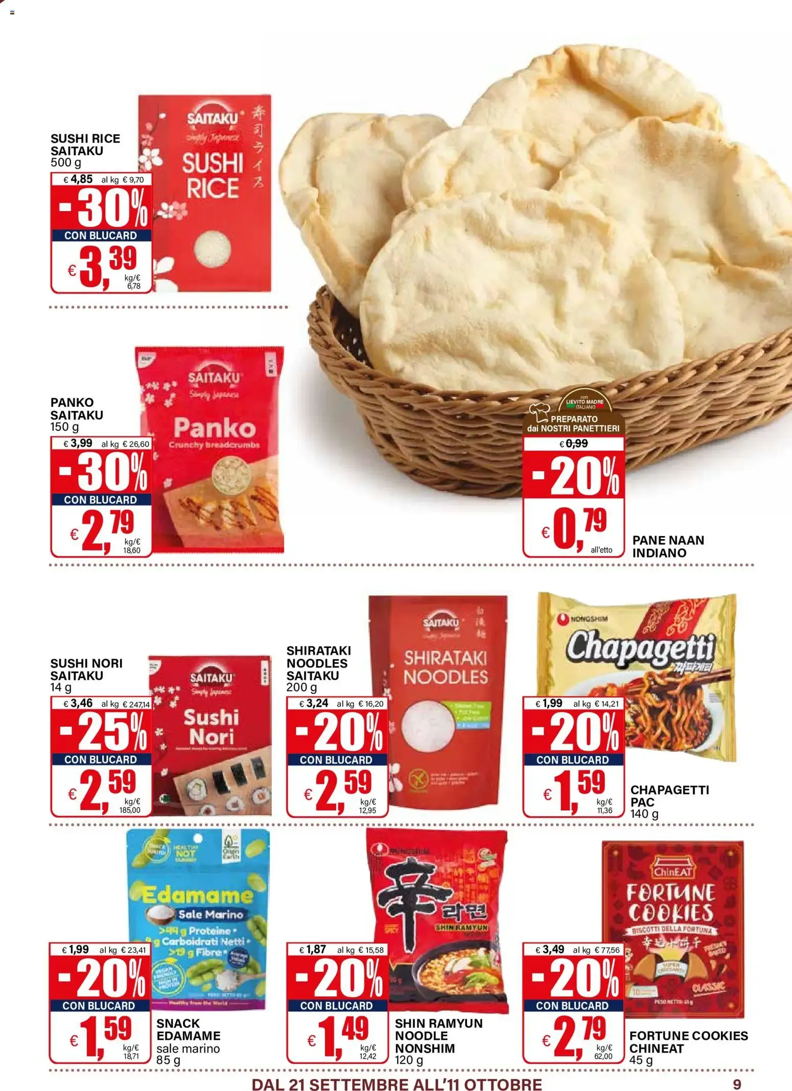 Nuovo Il Gigante volantino Assapora il mondo dal 21/09/2026 > offerte anteprima 🛍️ da 21 settembre a 11 ottobre di 2026 - Pagina del volantino 9