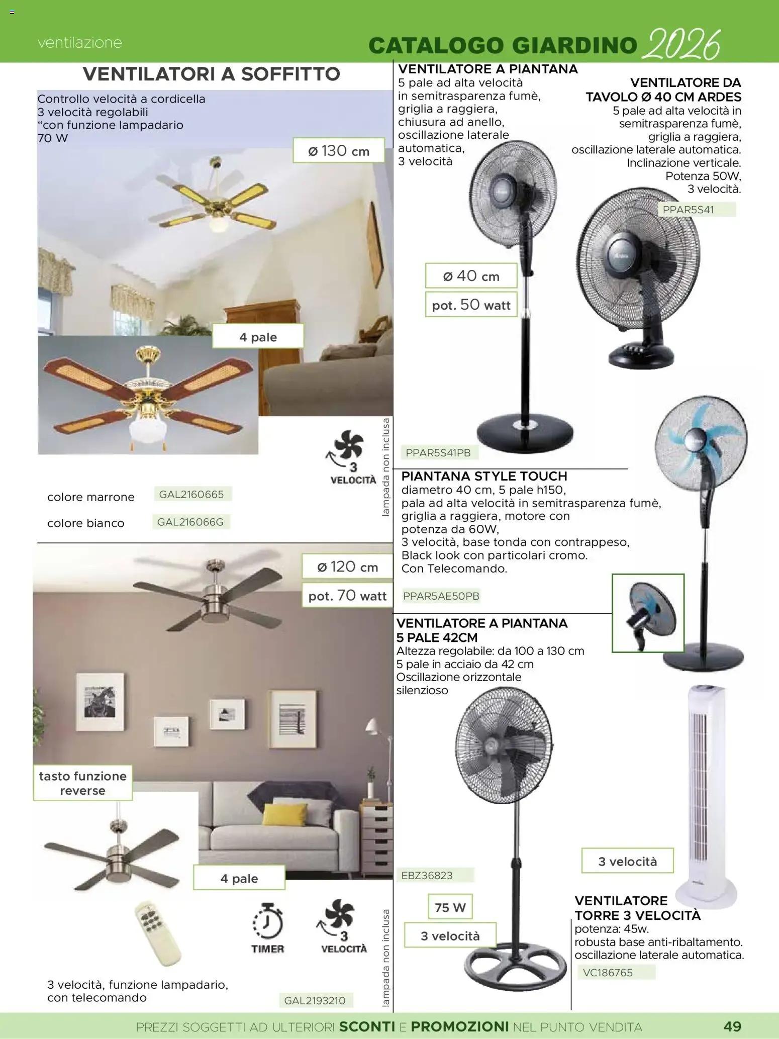 La Prealpina Catalogo Giardino Speciale Ventilazione Zanzariere 2026 da 8 giugno a 10 agosto di 2026 - Pagina del volantino 3