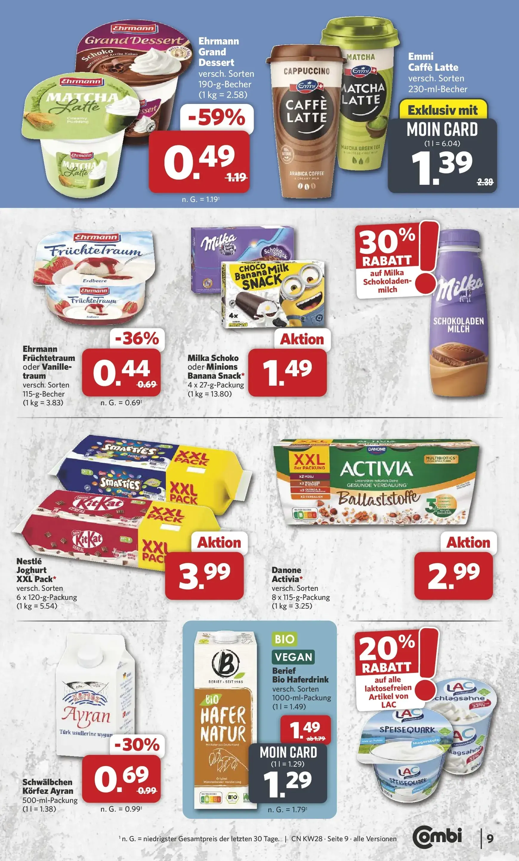 Combi Prospekt – von Montag 06.07.2026 bis Samstag 11.07.2026 von 6. Juli bis 11. Juli 2026 - Prospekt seite 9