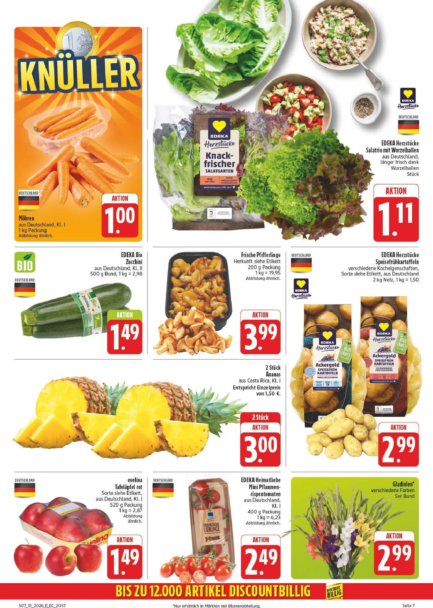 Edeka - Potrzebski Prospekt – von Montag 27.07.2026 bis Samstag 01.08.2026 von 27. Juli bis 1. August 2026 - Prospekt seite 11