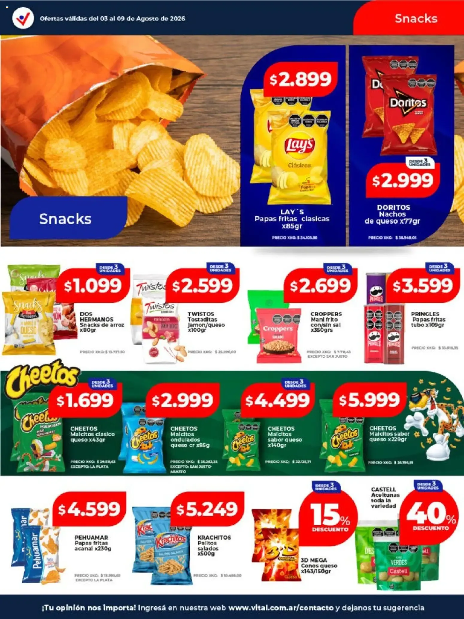 Ofertas de Vital - Ofertas || del 03/08/2026 - 09/08/2026 || Catálogo 3 de agosto al 9 de agosto 2026 - Página 24 del catálogo