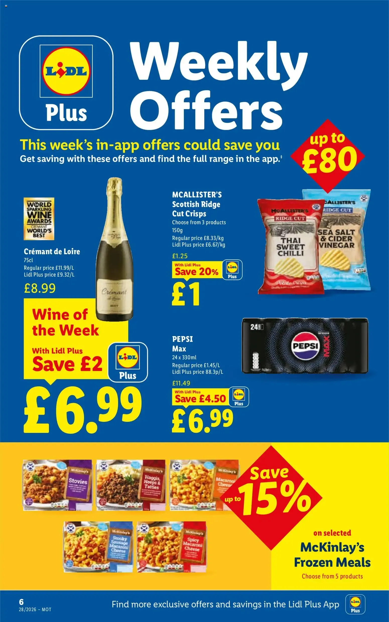 Weekly offers Lidl Scotland (09/07/2026 - 15/07/2026) - Offers Online from 9 July to 15 July 2026 - Catalogue Page 6