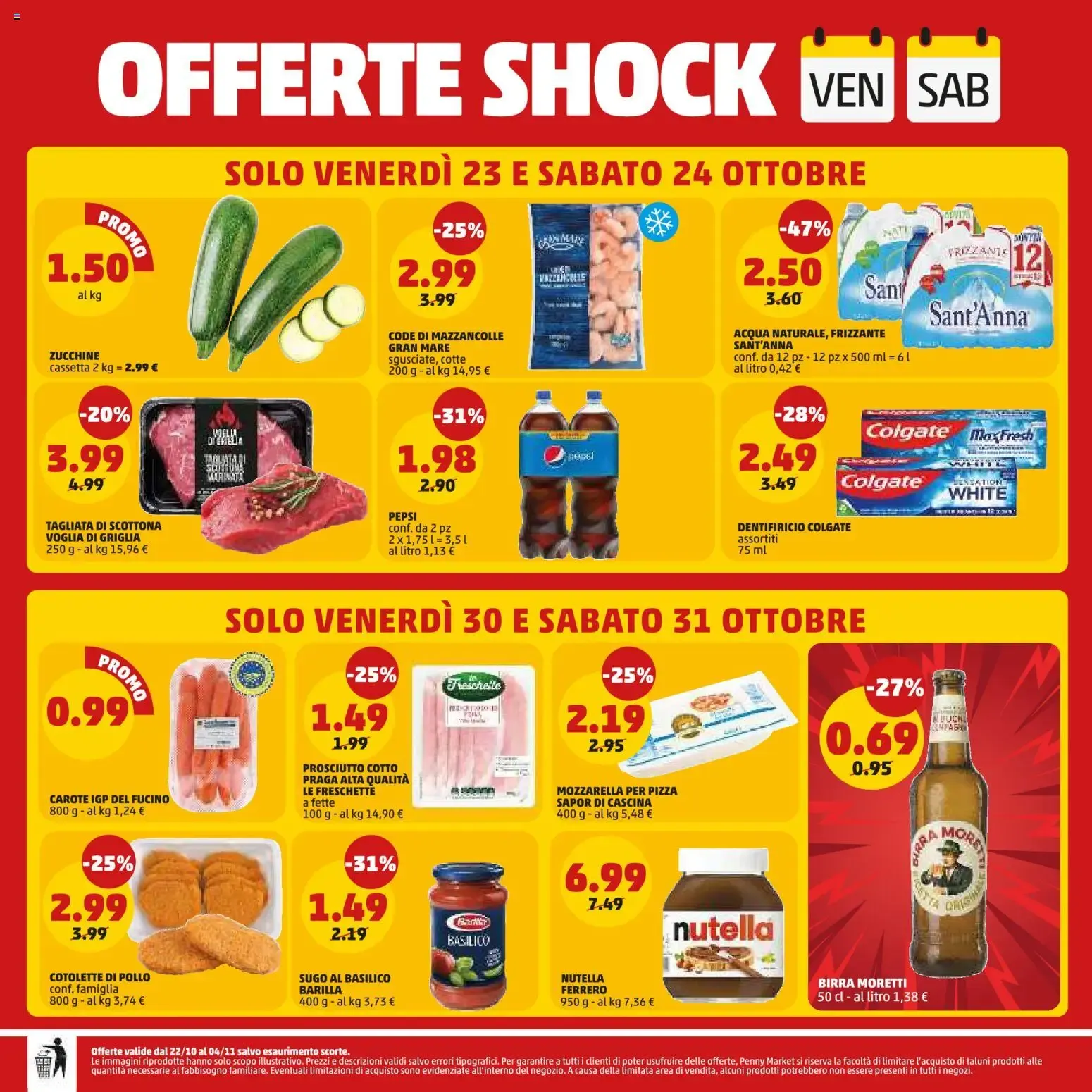 Penny: Ofertas Shock da 22 ottobre a 4 novembre di 2026 - Pagina del volantino 20