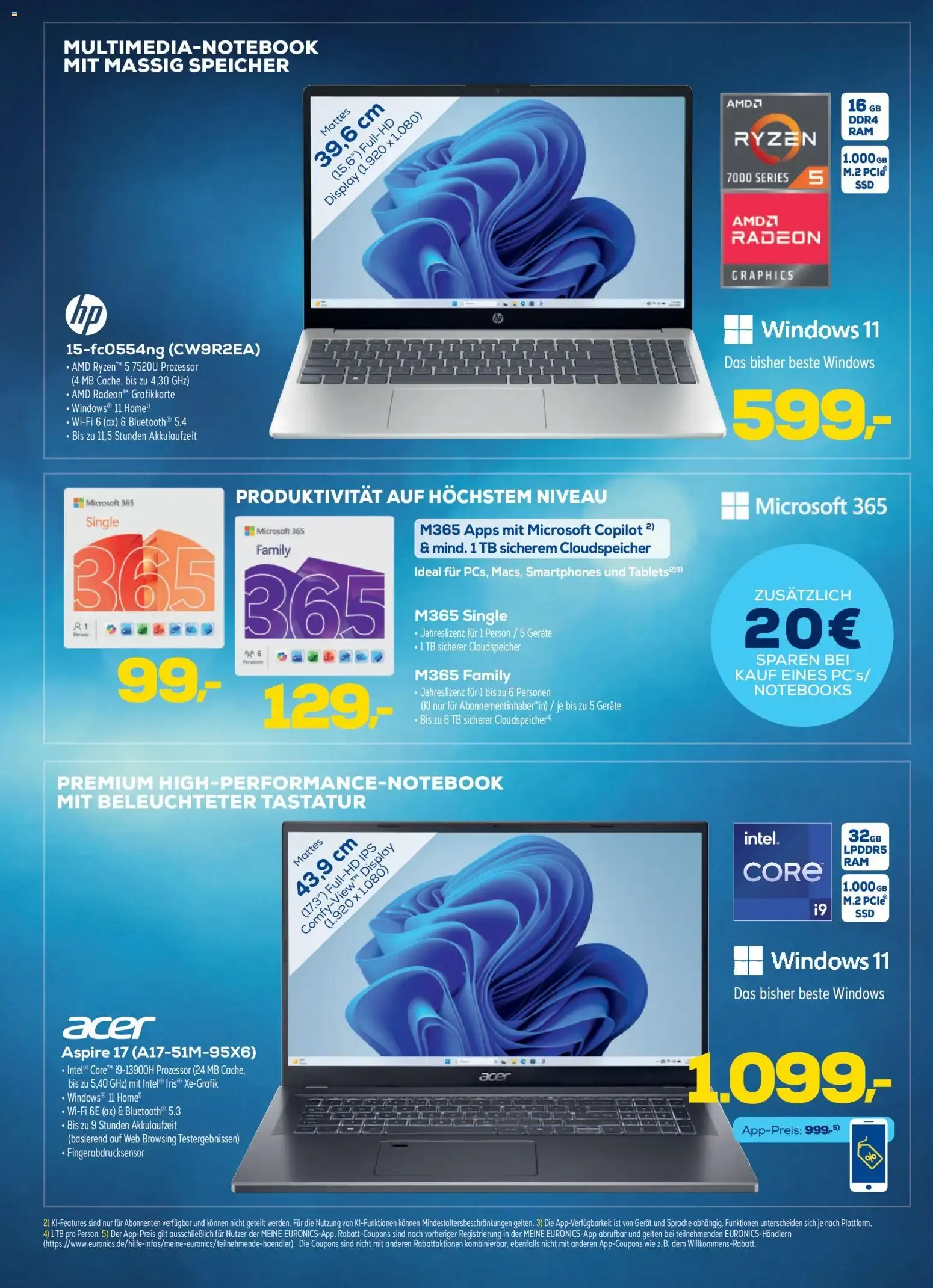 Euronics: GENAU RICHTIG. SOMMER, SONNE, DEALS. (PC-Flyer KW 30) von 20. Juli bis 26. Juli 2026 - Prospekt seite 7