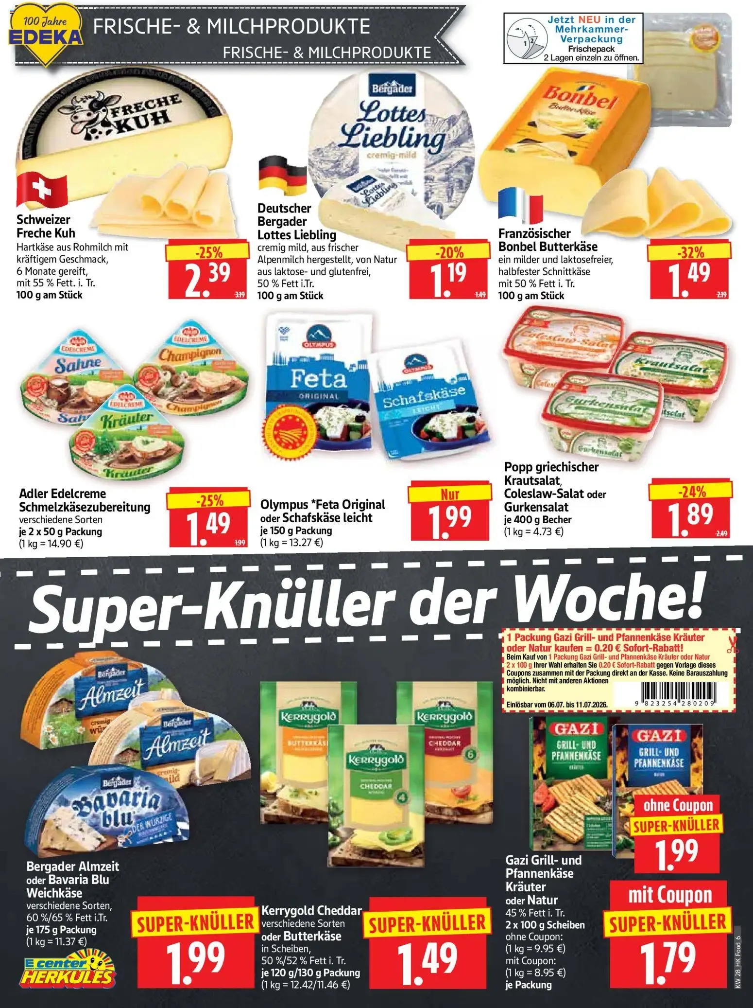 HERKULES Prospekt vom 06.07.2026 – Angebote online von 6. Juli bis 11. Juli 2026 - Prospekt seite 6