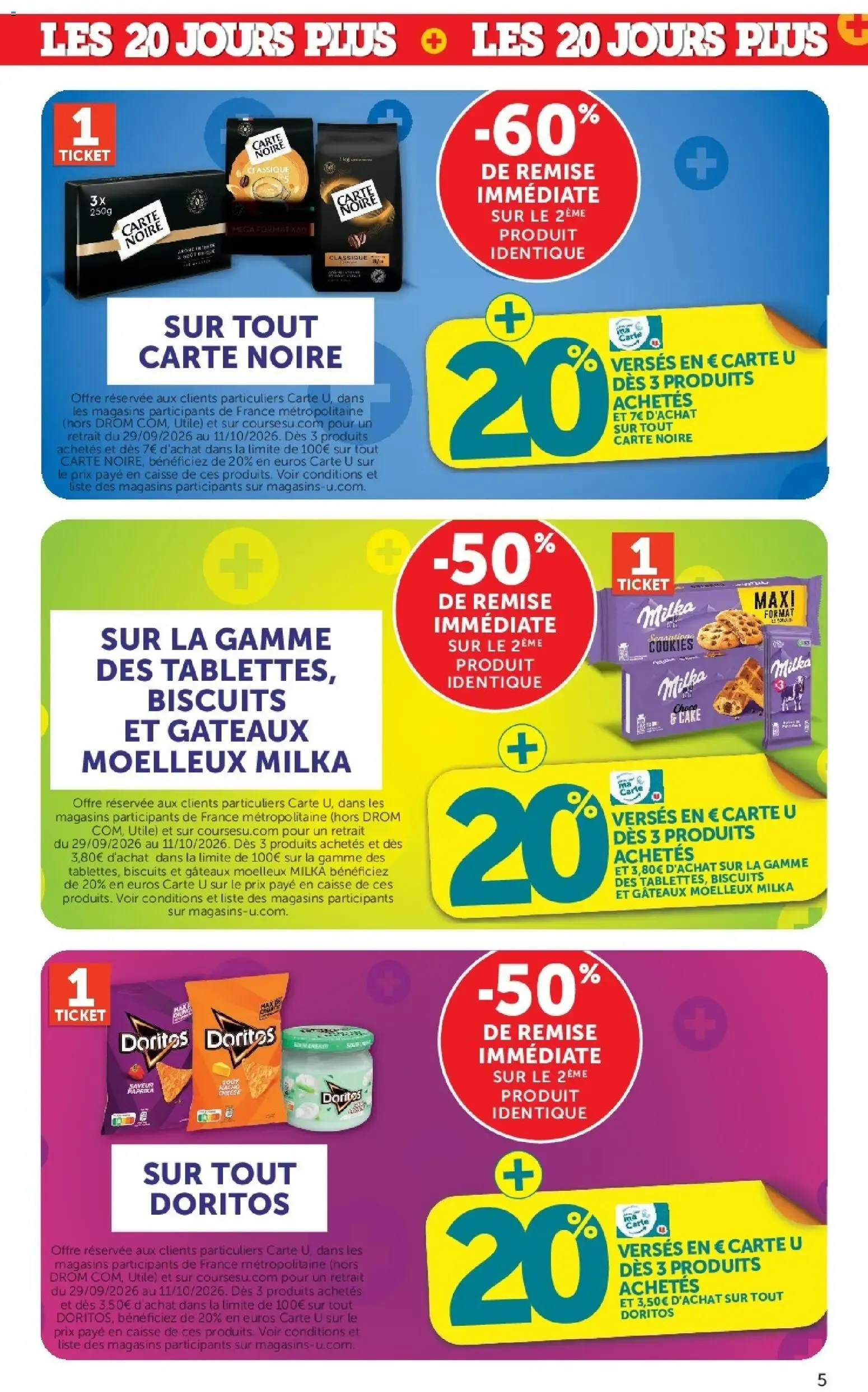 SUPER U - 20 JOURS PLUS du 29 septembre au 11 octobre 2026 - Catalogue page 5
