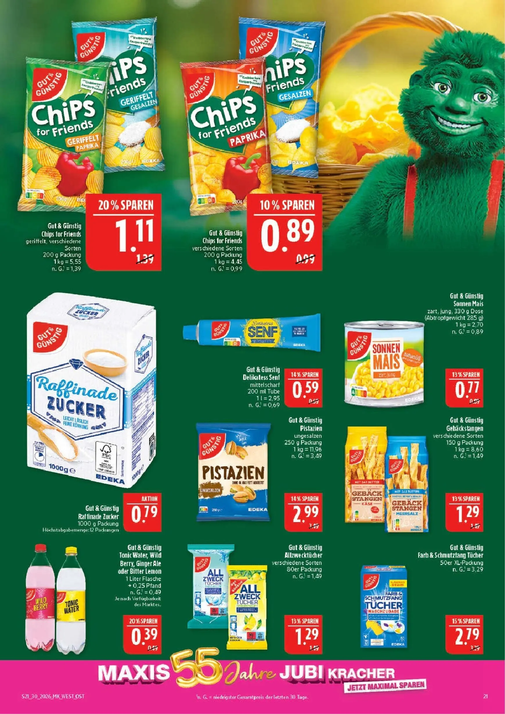 Marktkauf Prospekt – von Montag 20.07.2026 bis Samstag 25.07.2026 von 20. Juli bis 25. Juli 2026 - Prospekt seite 21
