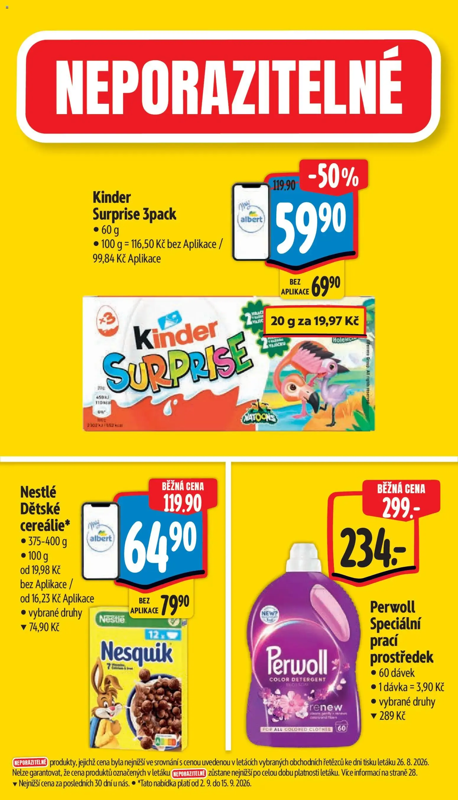 Albert leták - Hypermarket od 02.09.2026 - Akční leták - 2. září 8. září 2026 - Page 5
