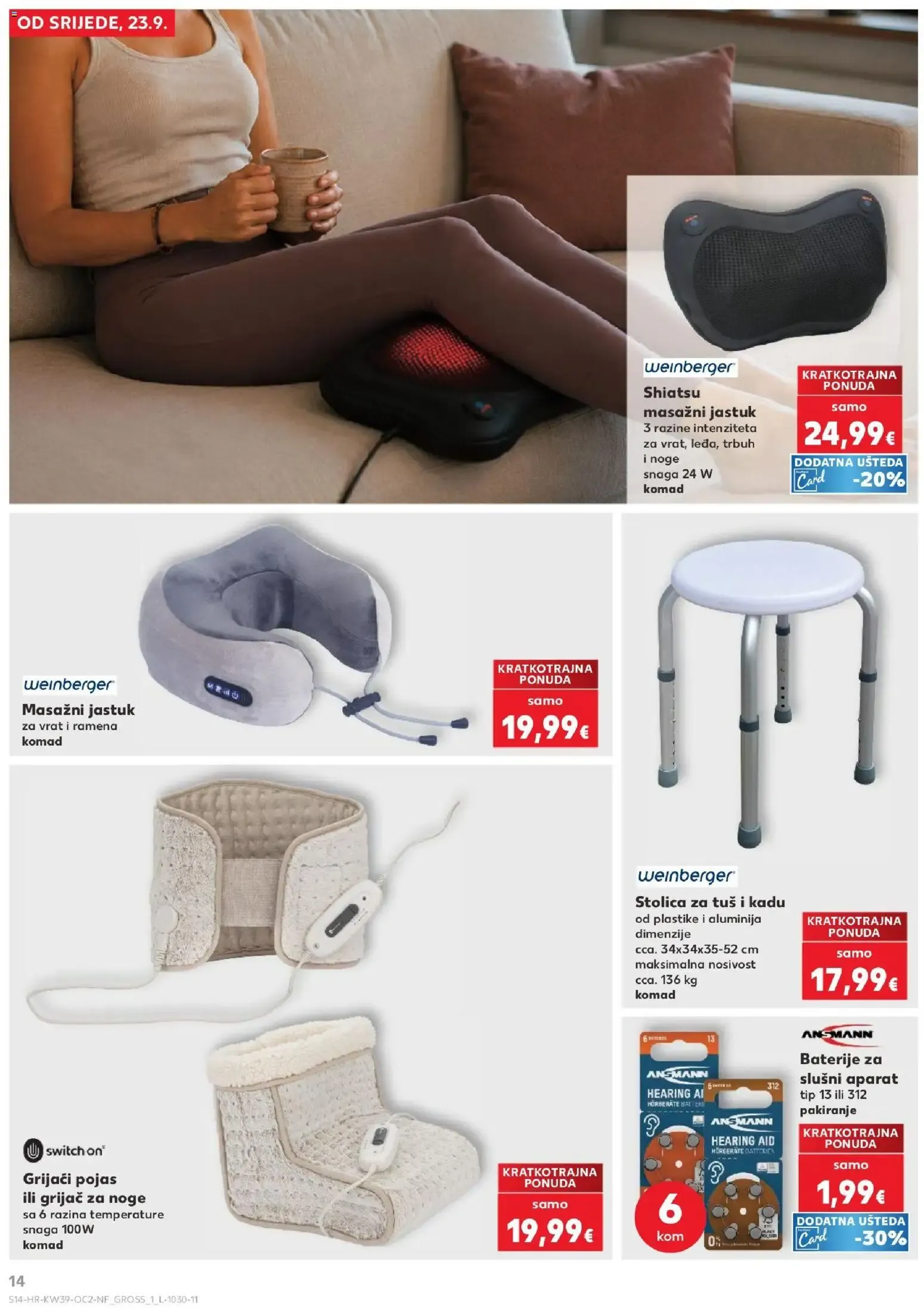 Katalog Kaufland Katalog novi od 23.09.2026 na listanje > letak digitalni od 23. rujna do 29. rujna 2026. - Pregled Stranica 14