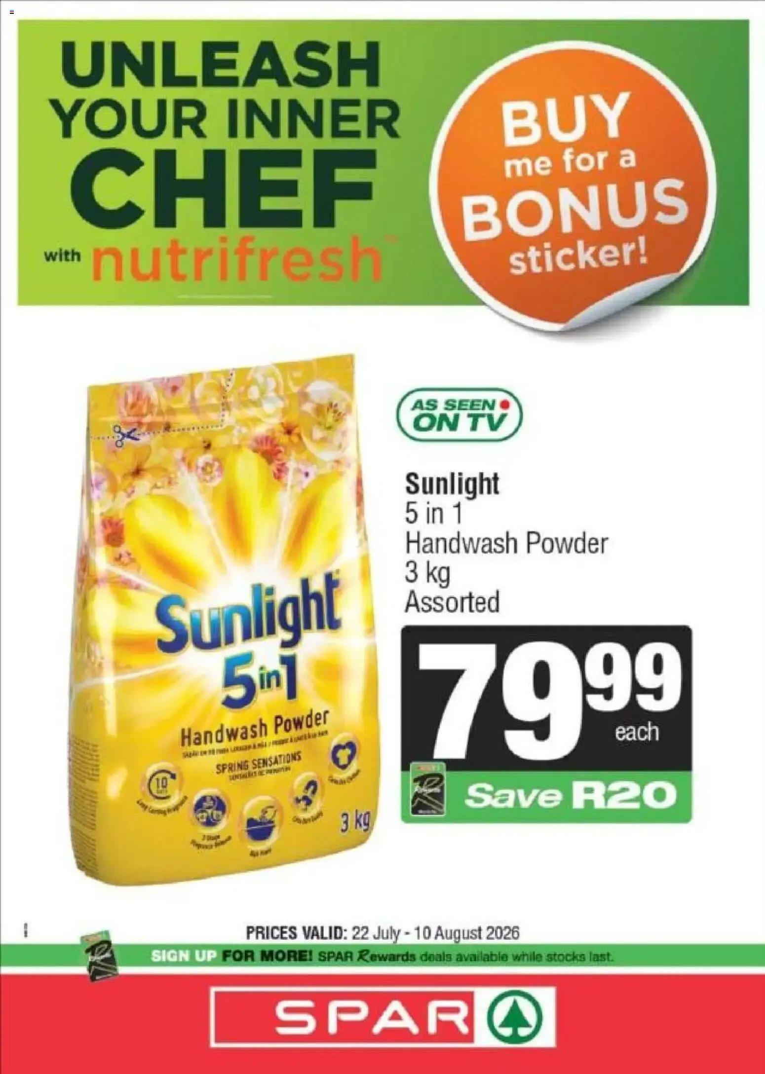Spar Specials (22/07/2026 - 10/08/2026) Online from 22 July to 10 August 2026 - Catalogue Page 6