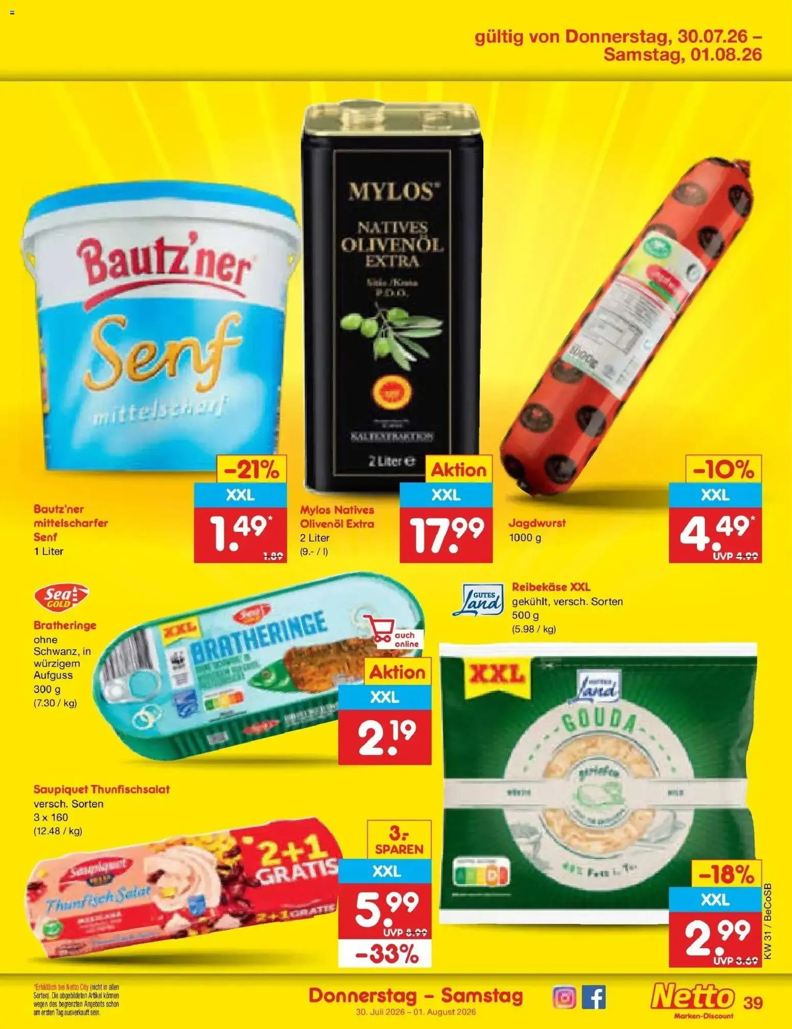 Netto Marken-Discount Prospekt Berlin-Prenzlauer Berg (ab 27.07.2026) » Angebote von 27. Juli bis 1. August 2026 - Prospekt seite 56