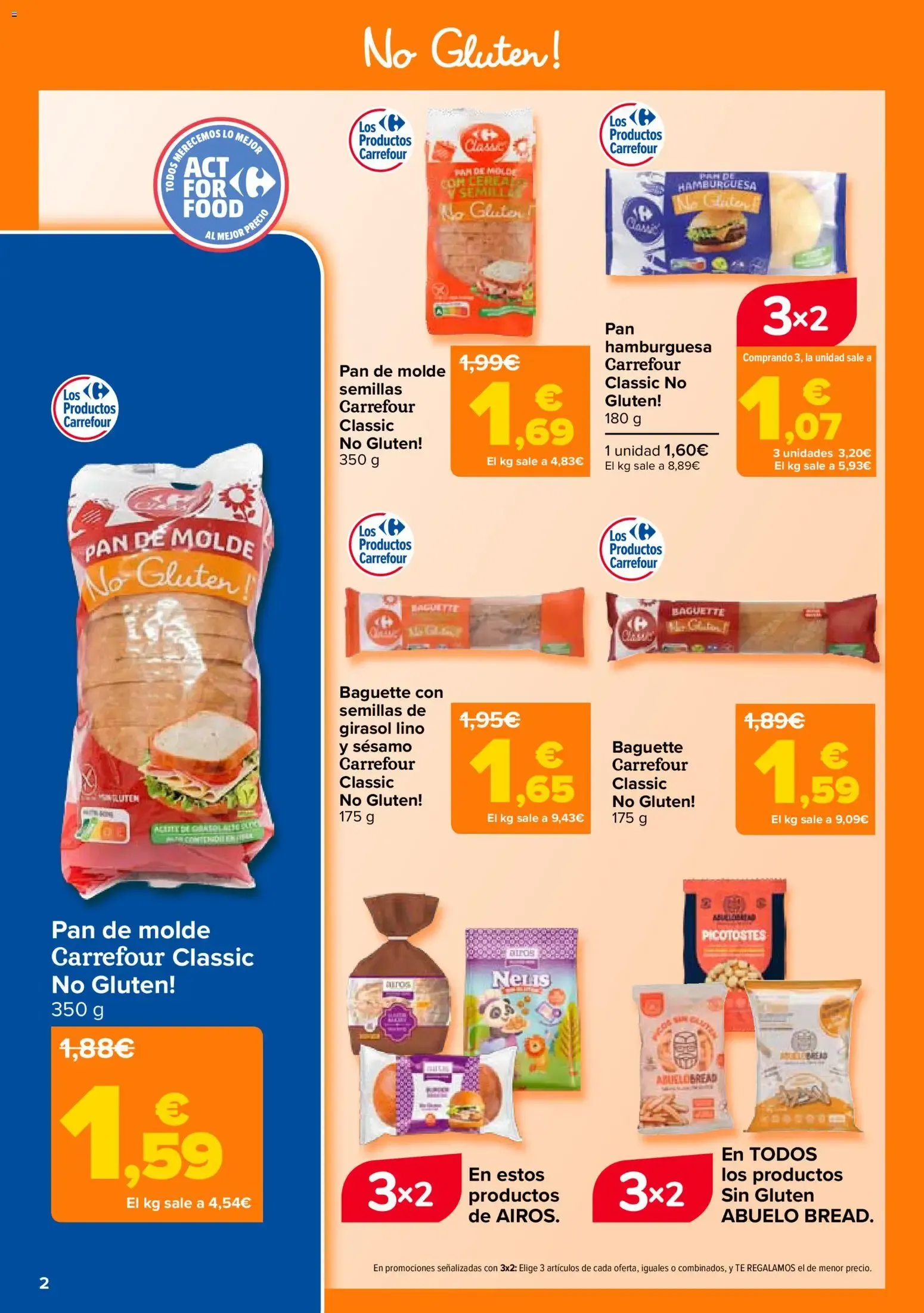 Catálogo de Carrefour Sin Gluten del 25/09/2026 | Catálogo 25 de septiembre al 12 de octubre 2026 - Página 2