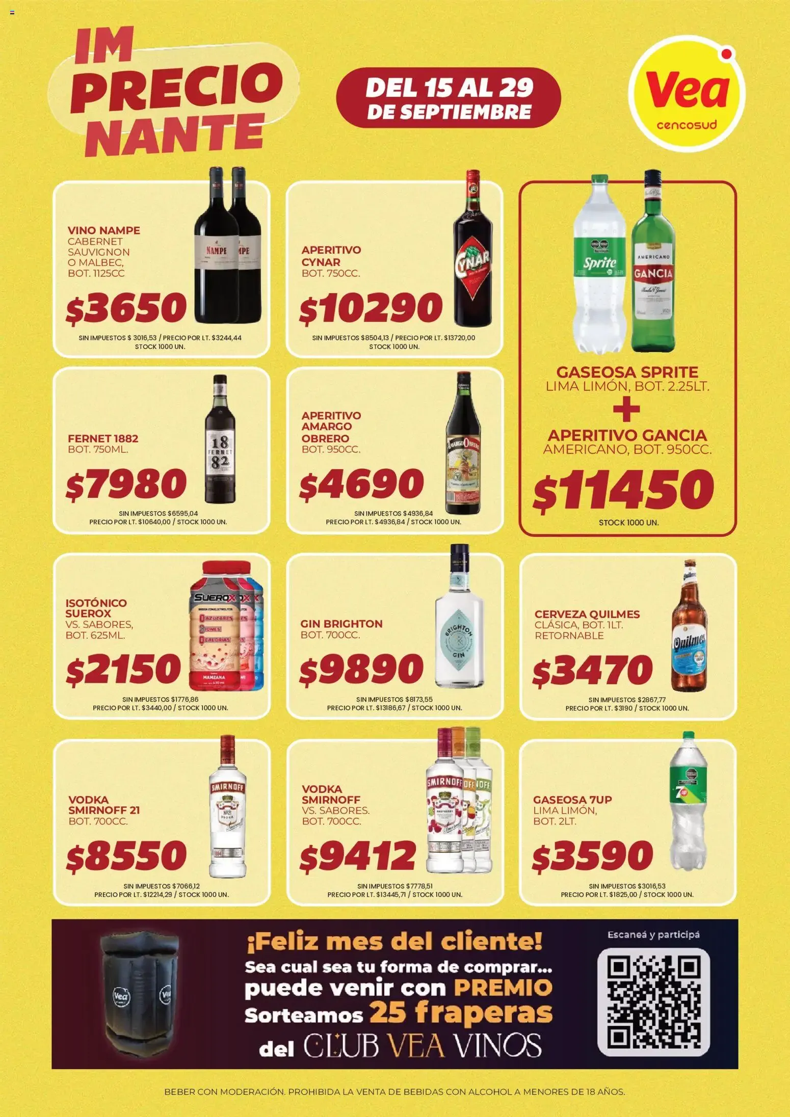 Ofertas de Vea Precio Nante del 15 al 29 de Septiembre 15 de septiembre al 29 de septiembre 2026 - Página 10 del catálogo