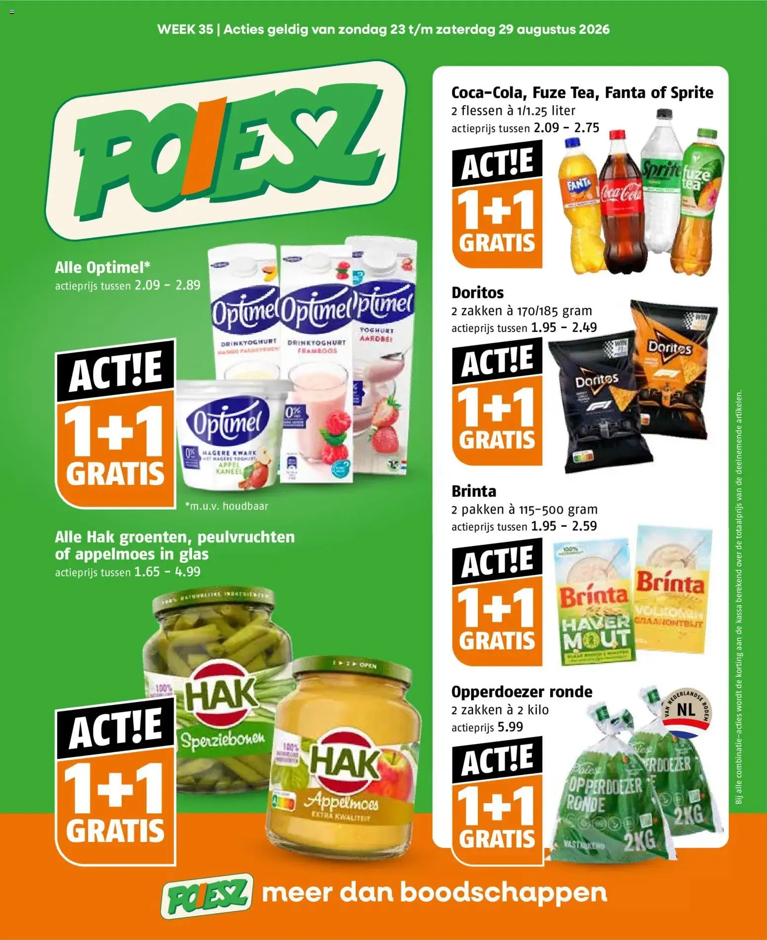 Poiesz folder vanaf 23-08-2026 || NIEUWE van 23 augustus tot 29 augustus 2026 - Folder pagina 1