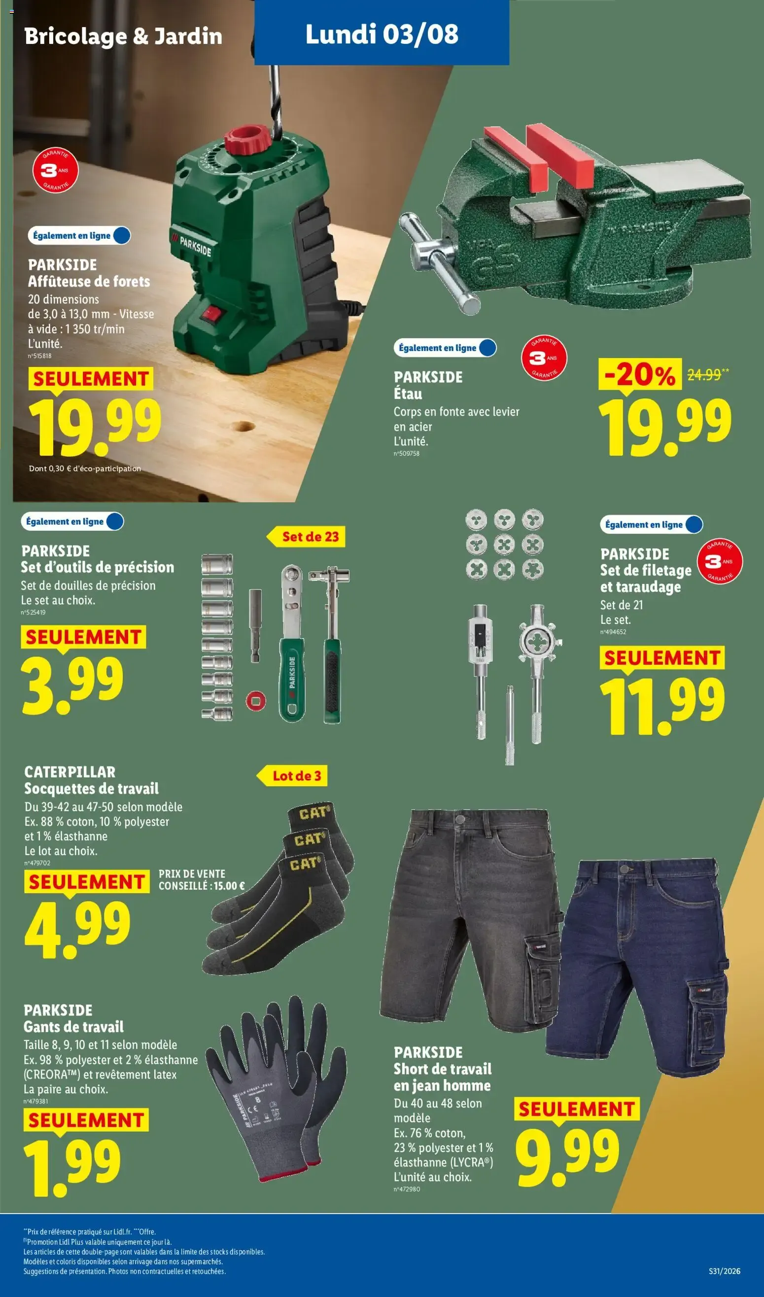 LIDL L'été des Marques du 30 juillet au 5 août 2026 - Catalogue page 47