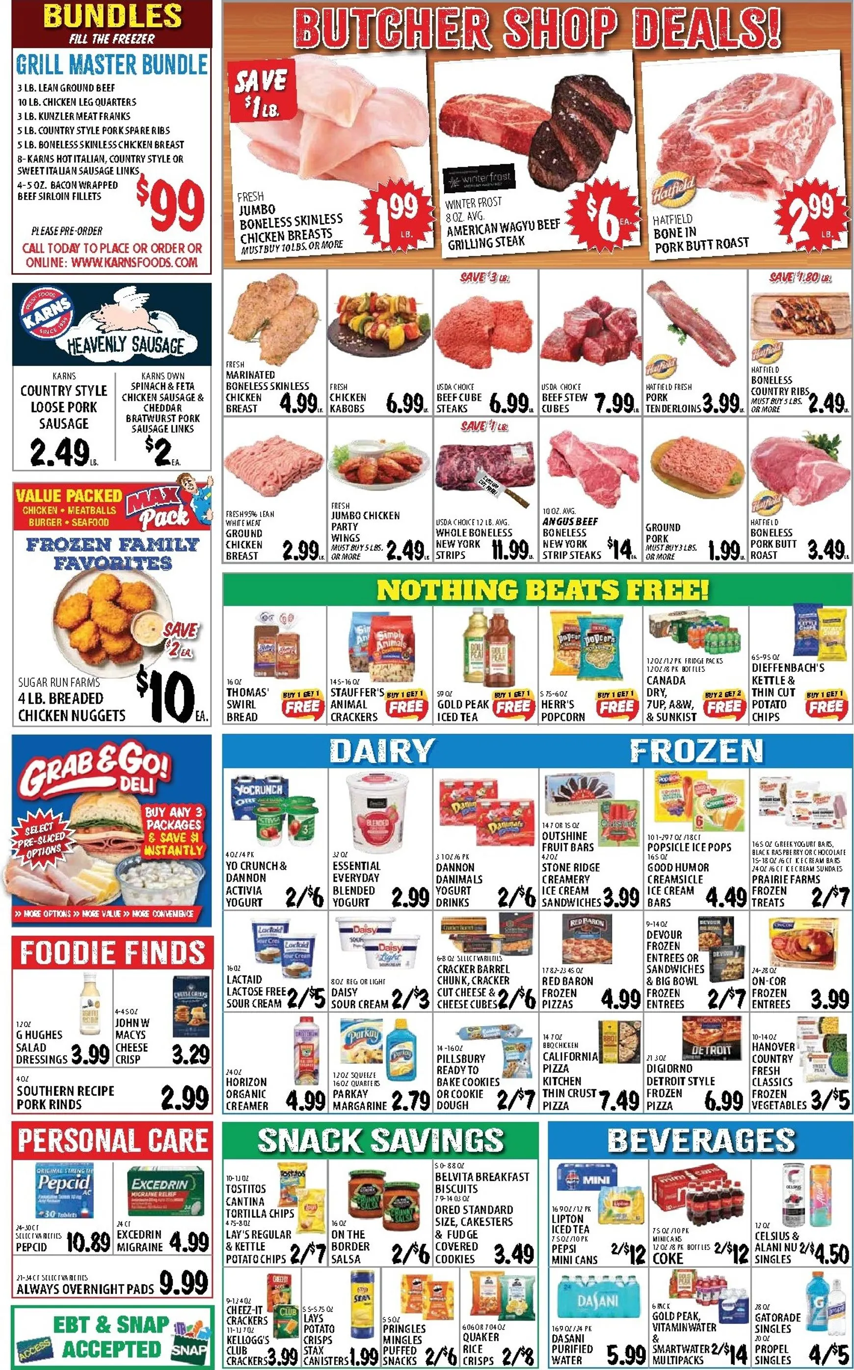 Weekly ad This Week's BIG MEAT SAVINGS from July 28 to August 3 2026 - Page 3