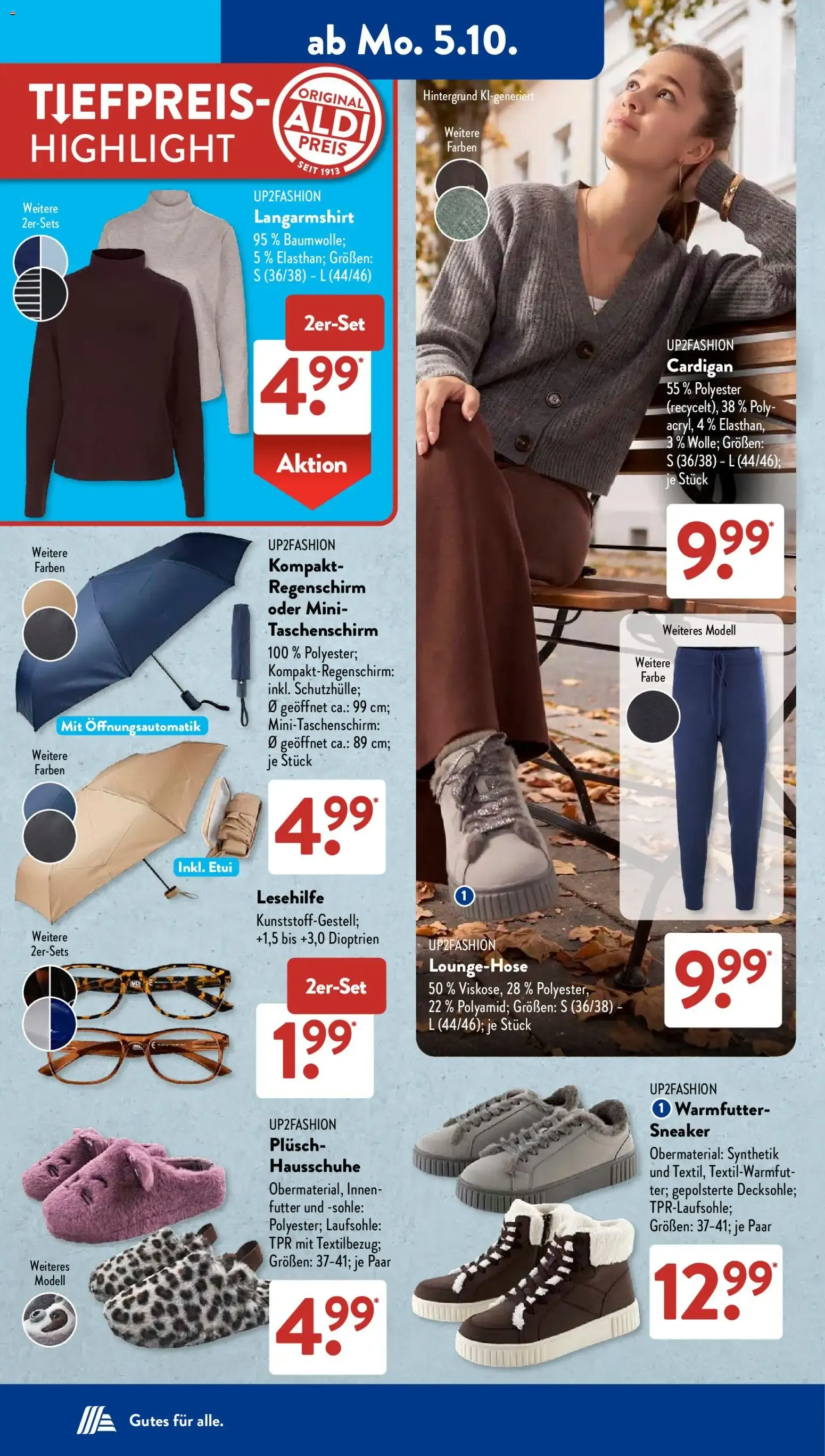 Aldi Süd Tiefpreis-Highlight von 5. Oktober bis 10. Oktober 2026 - Prospekt seite 2