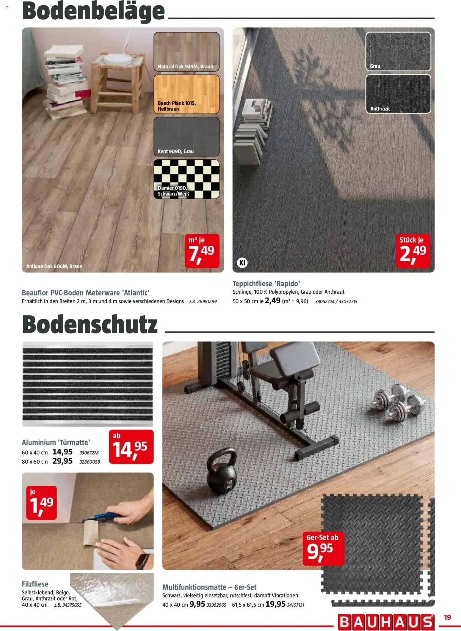 Bauhaus Prospekt (ab 02.10.2026) zum Blättern von 2. Oktober bis 17. Oktober 2026 - Prospekt seite 19