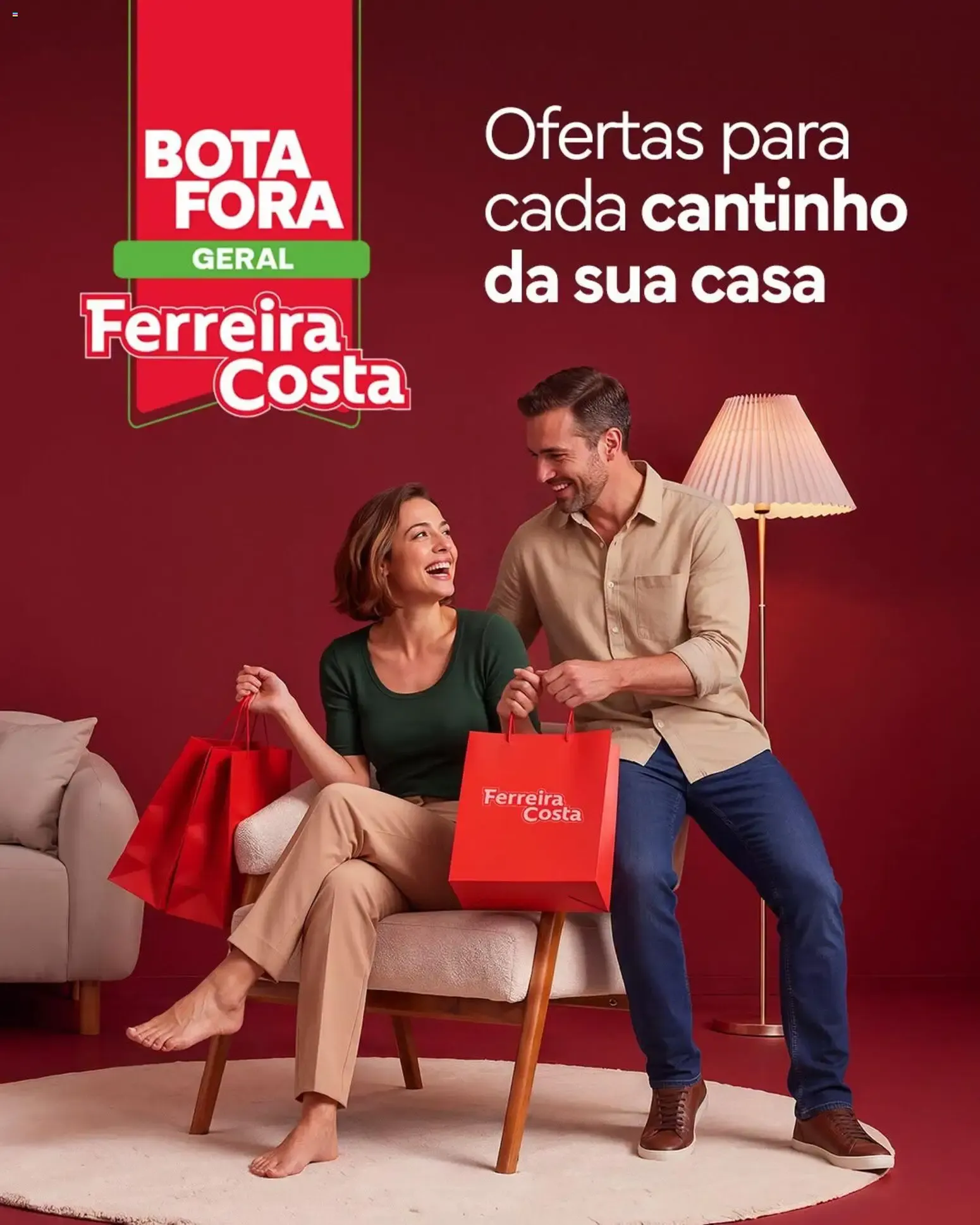 Encarte de Ferreira Costa - BOTA FORA GERAL: Ofertas para cada cantinho da sua casa 14 de outubro até 2 de novembro 2026 - Pagina 1