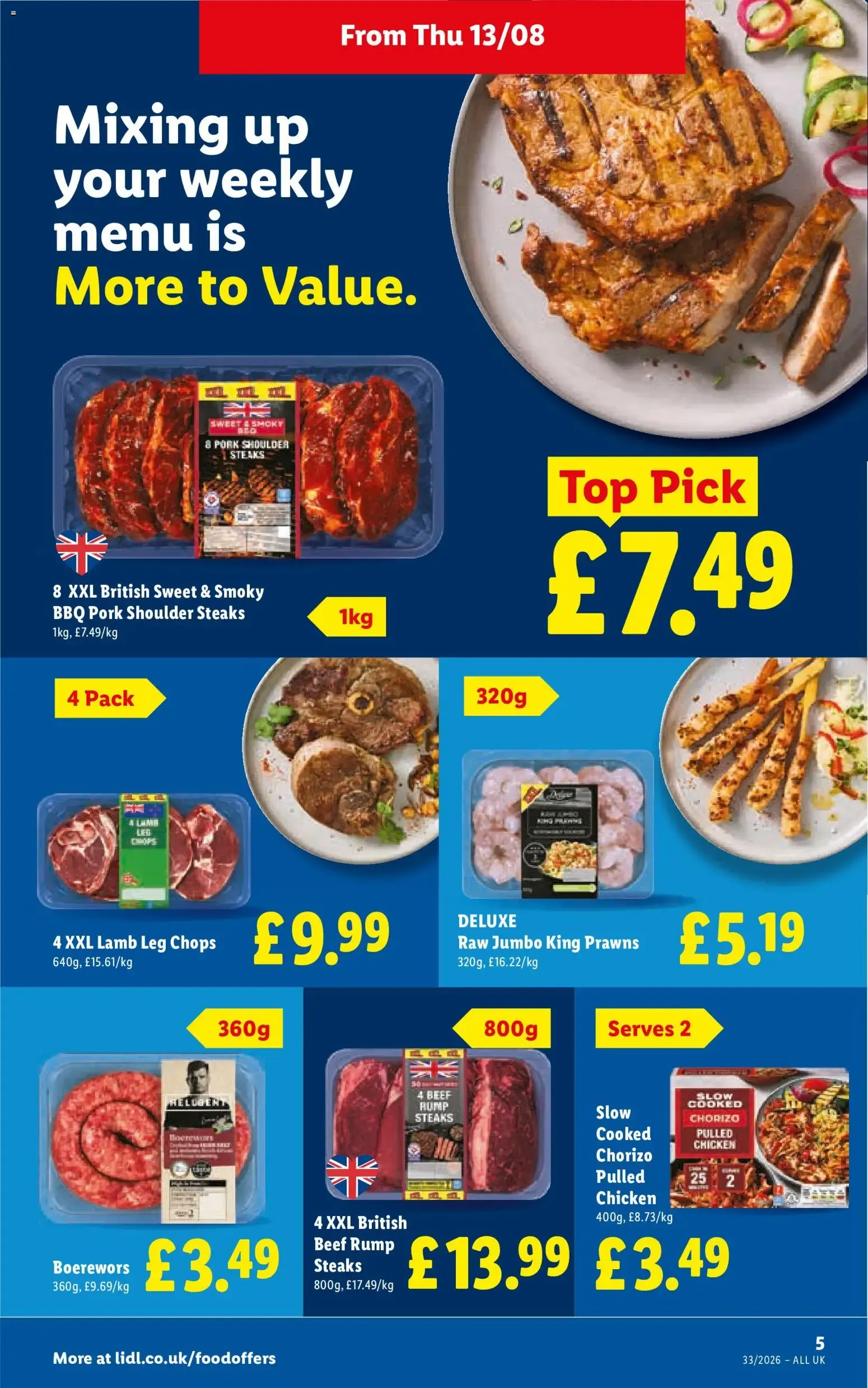 Lidl - Lidl Weekly (13/08/2026 - 19/08/2026) - Offers Online from 13 August to 19 August 2026 - Catalogue Page 5