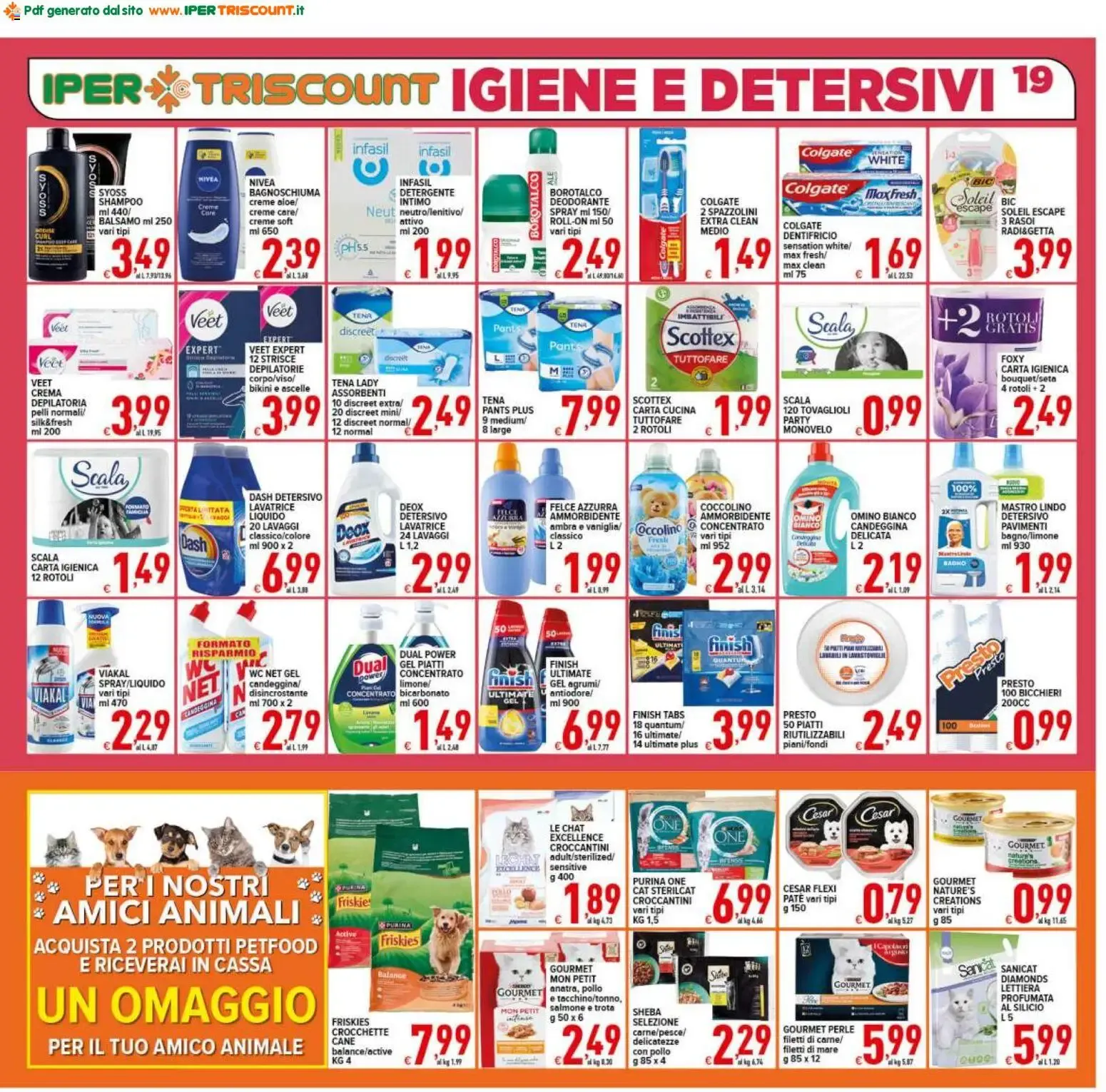 Ipertriscount Supermercati - Scorta Vacanze! da 10 luglio a 21 luglio di 2026 - Pagina del volantino 19